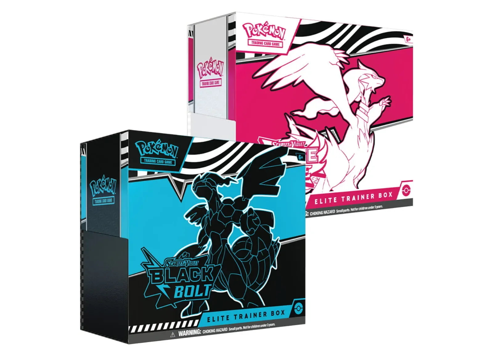 Pokémon Scarlet & Violet Black Bolt & White Flare Elite Trainer Box - My Suti
