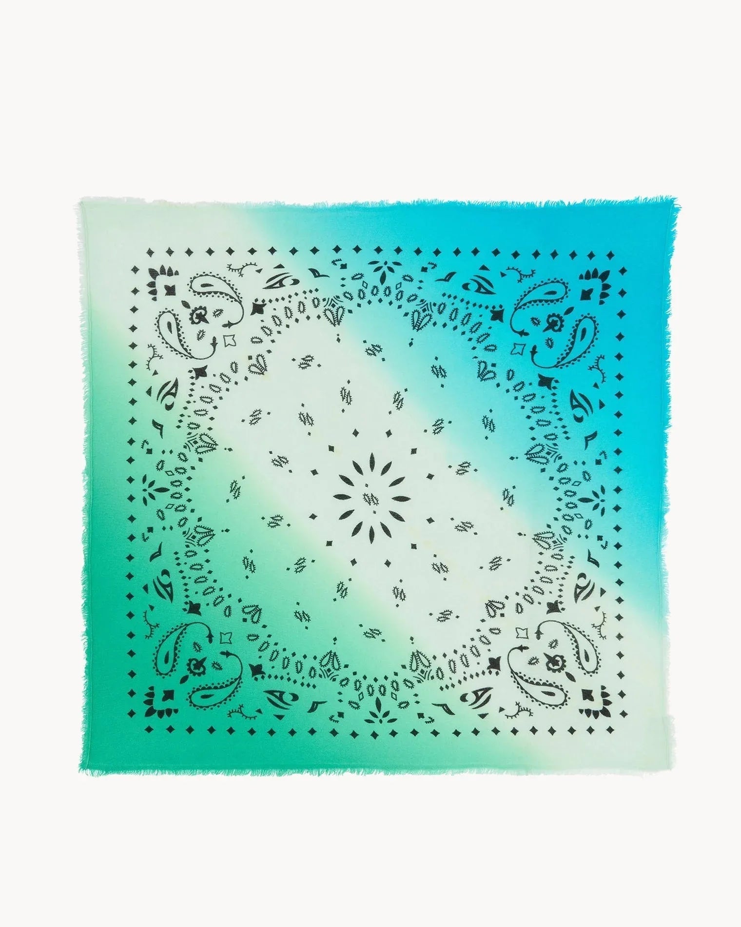KUJTEN Bandana Hachiko Dip Dye Jade Green - Bandana - My Suti