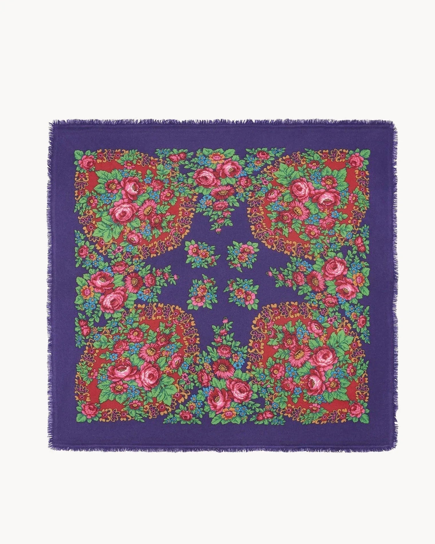 KUJTEN Bandana Hachiko Flower Deep Purple - Bandana - My Suti