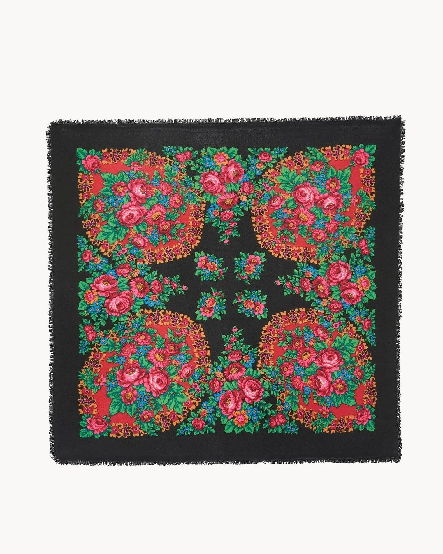 KUJTEN Bandana Hachiko Flower Black - Bandana - My Suti