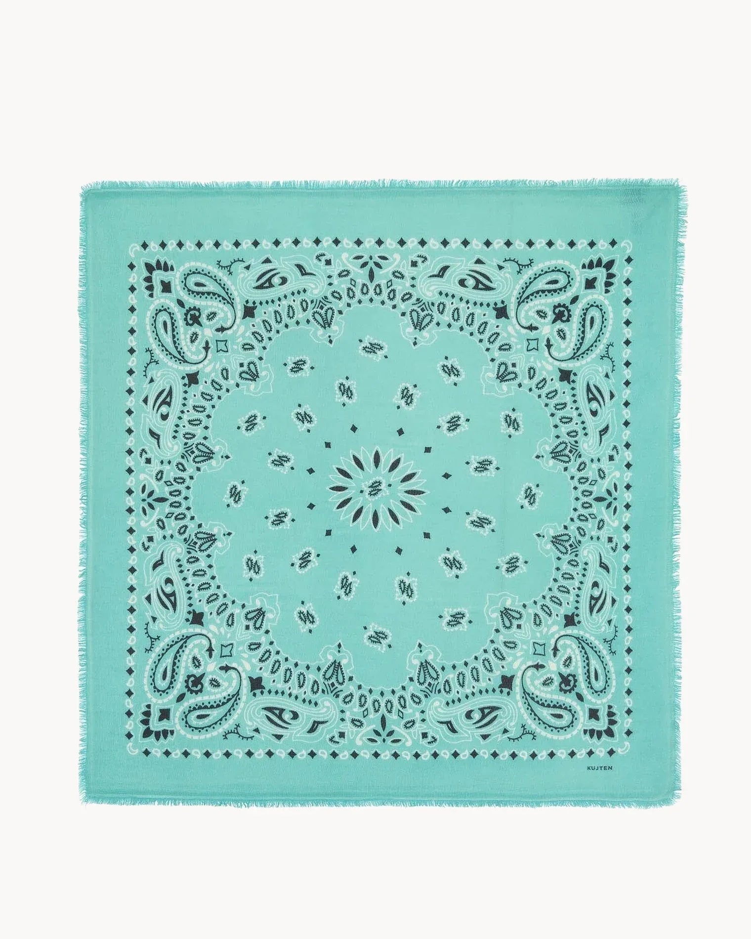 KUJTEN Large Bandana Hachiko Bico Marshmallow Green - Bandana - My Suti