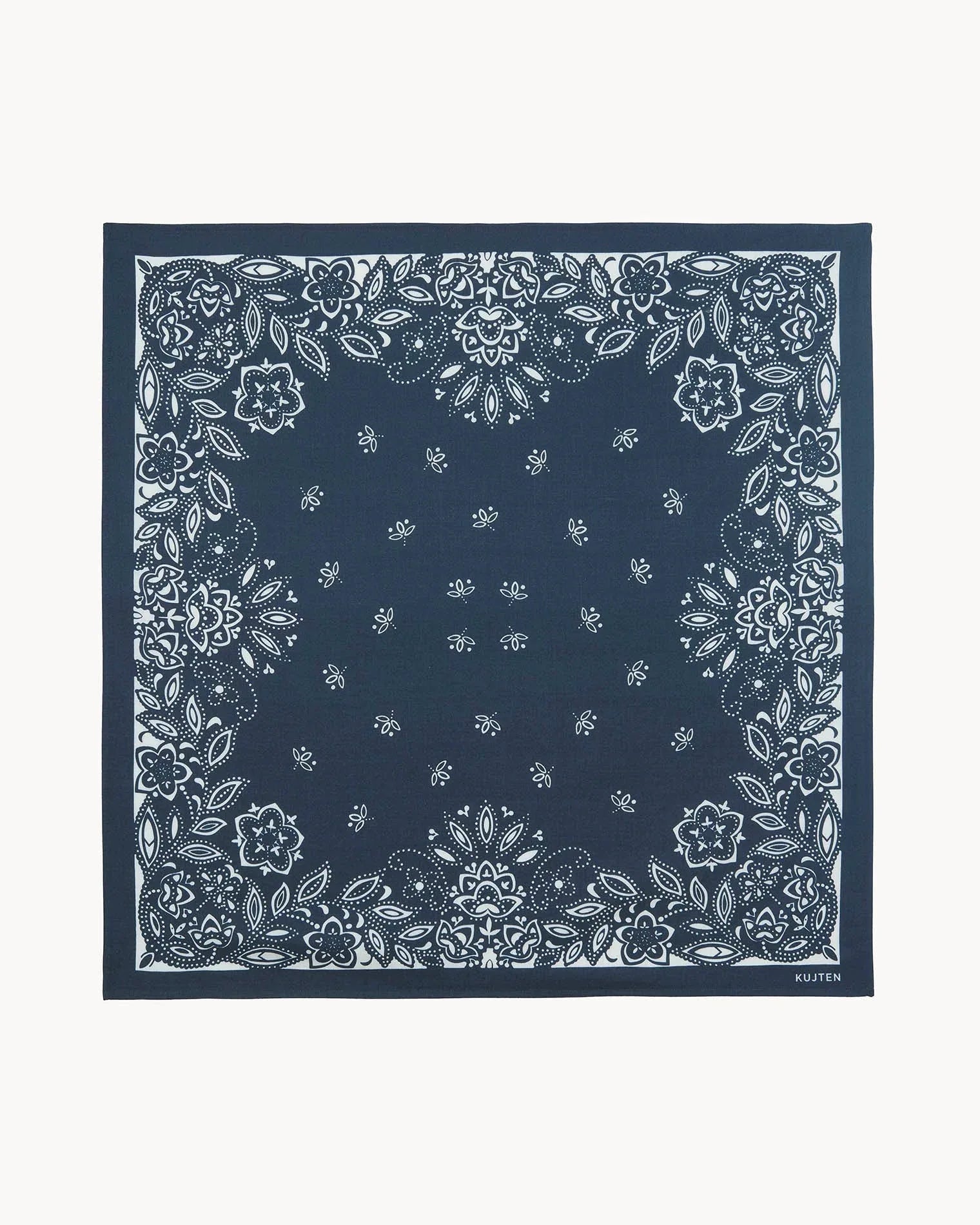 KUJTEN Large Bandana Helia Dark Navy Blue - Bandana - My Suti