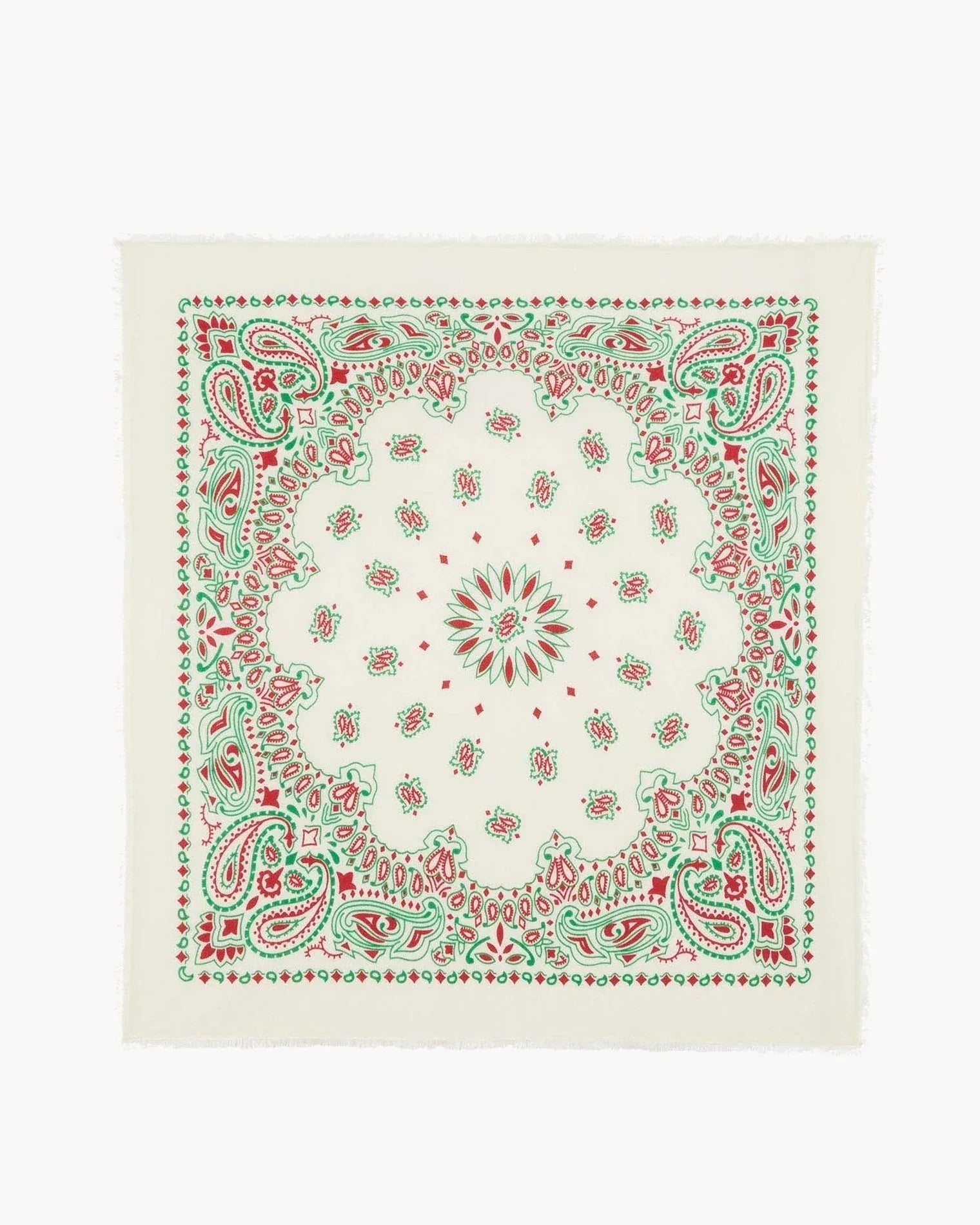 KUJTEN Large Bandana Western Tomato Red - Bandana - My Suti
