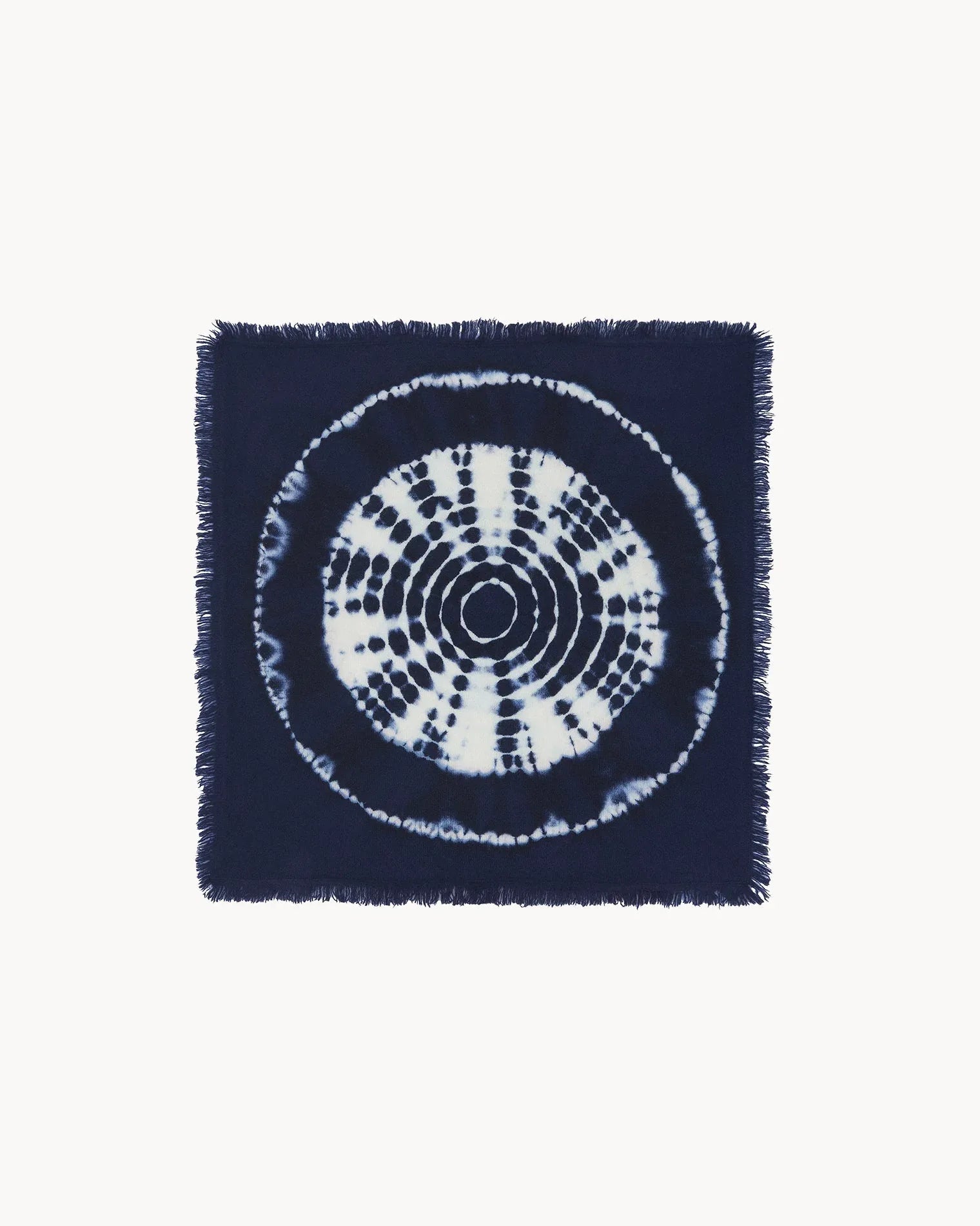 KUJTEN Small Bandana Hachi Circle Indigo Blue - Bandana - My Suti