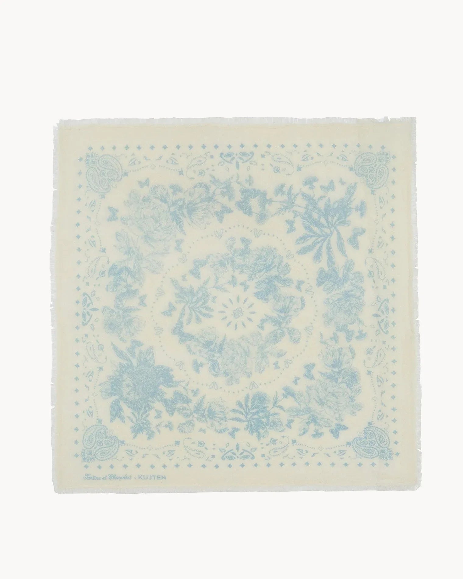 KUJTEN Large Bandana Camille Blue - Bandana - My Suti