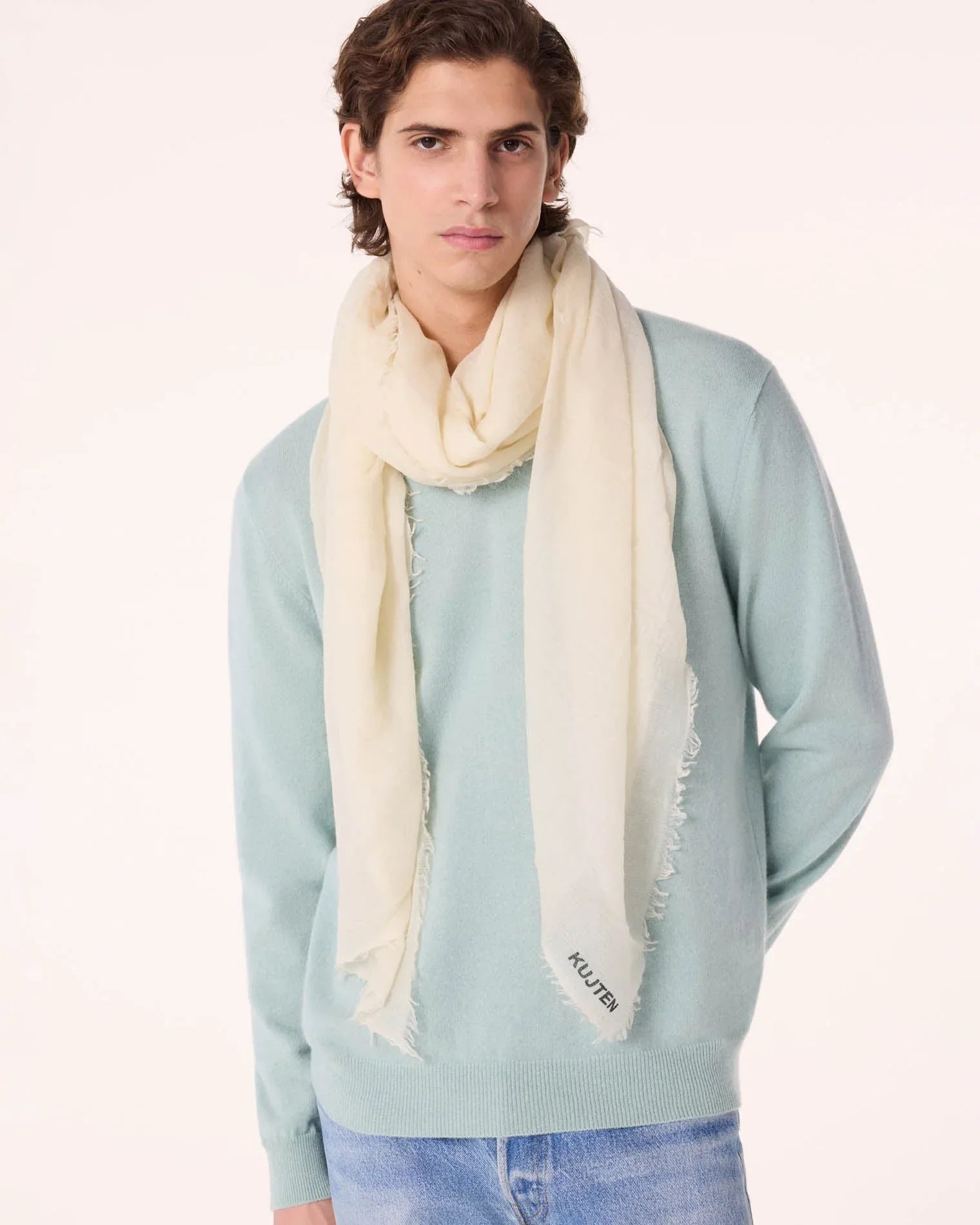 KUJTEN Bandana Effy Uni White - Bandana - My Suti