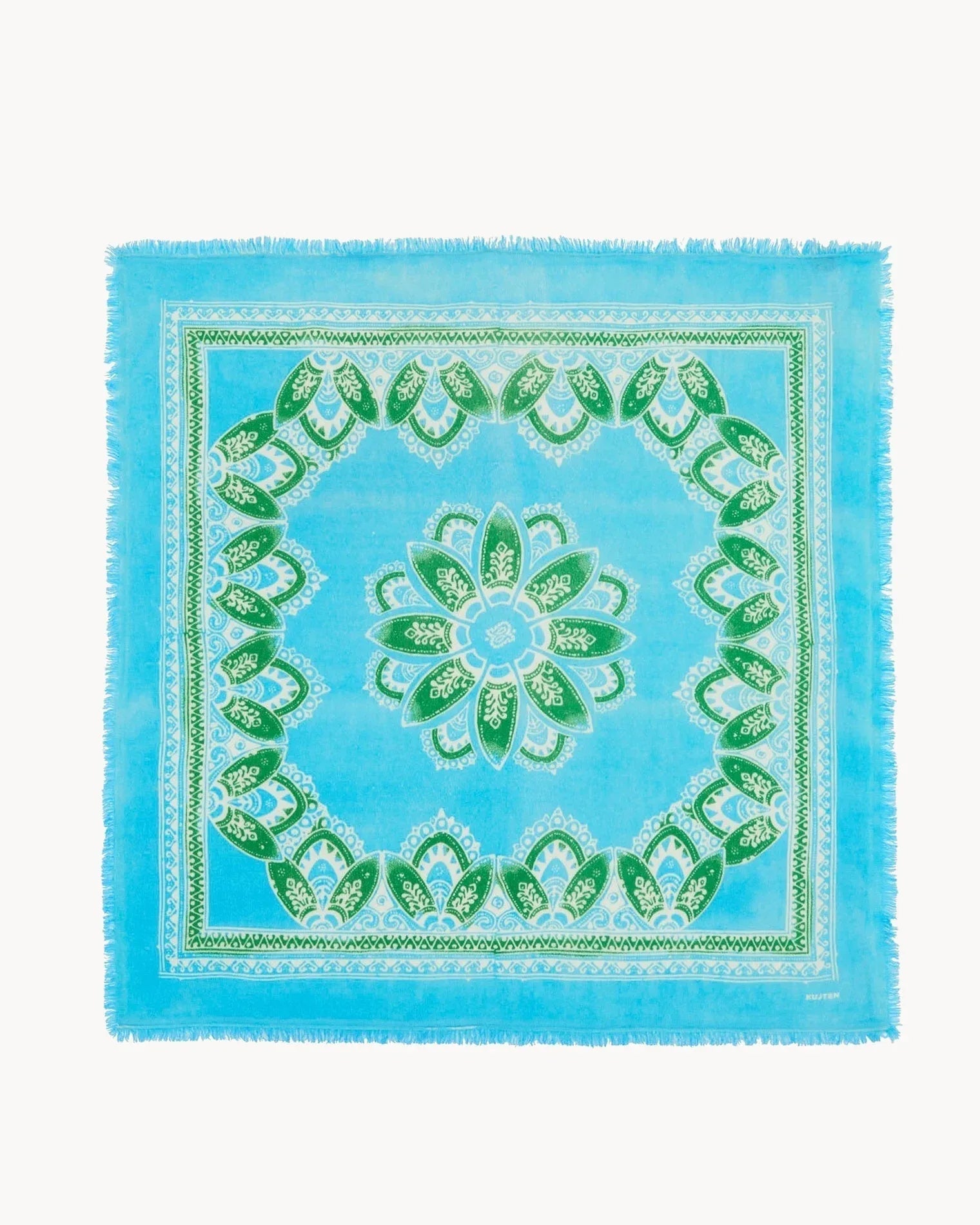 KUJTEN Bandana Hachiko Africa Glacier Blue - Bandana - My Suti