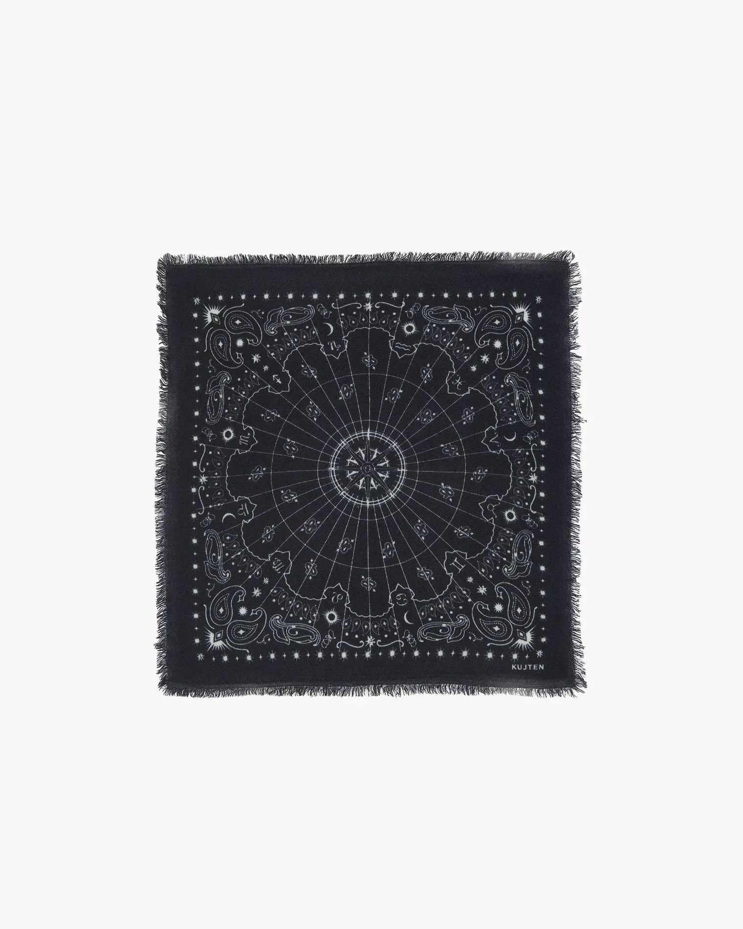 KUJTEN Small Bandana Hachi Astro Black - Bandana - My Suti