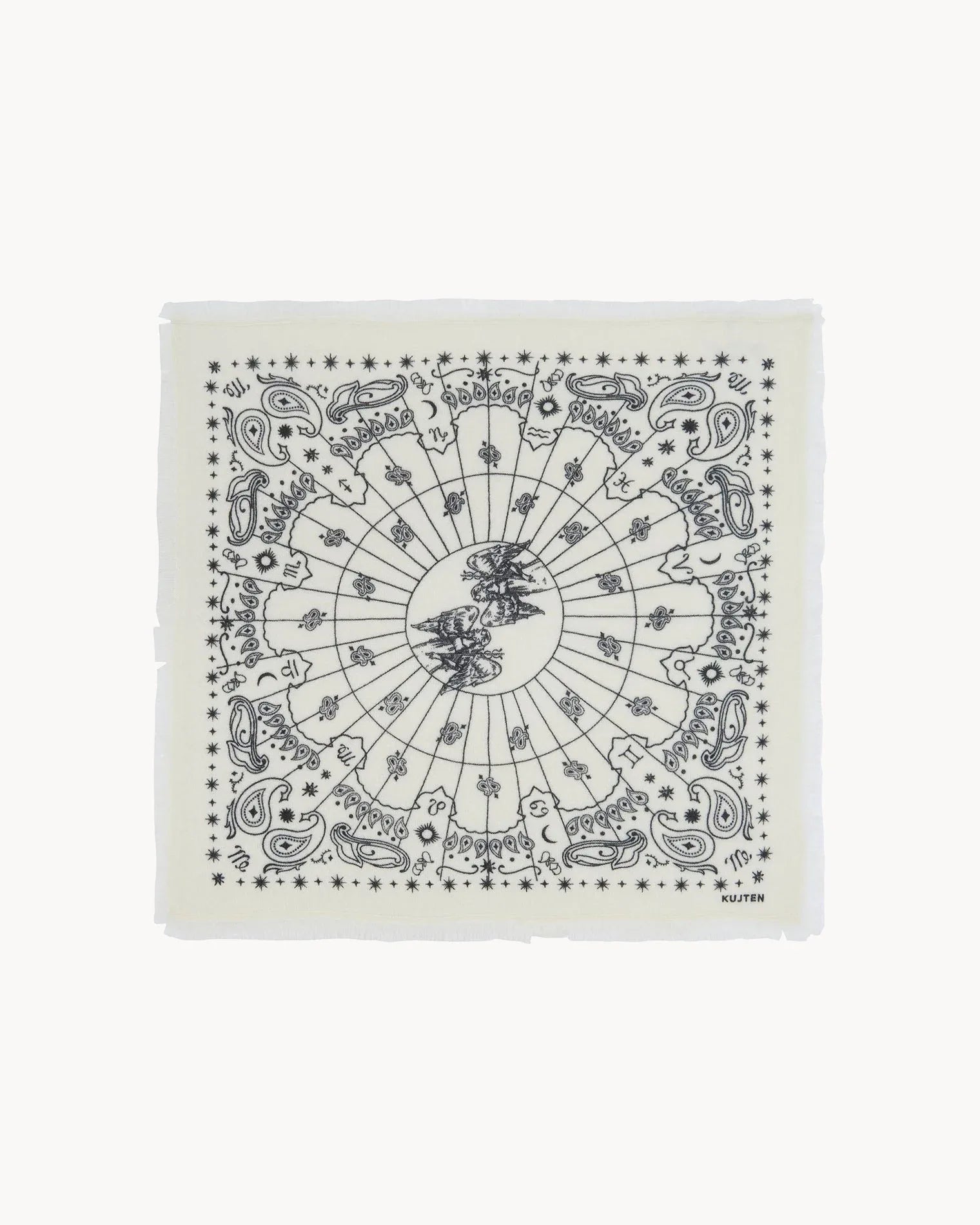 KUJTEN Small Bandana Hachi Sign Virgo - Başak Burcu Bandanası - My Suti