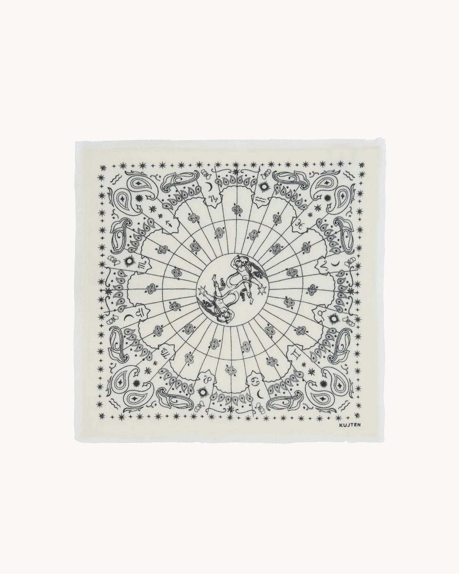 KUJTEN Small Bandana Hachi Sign Aquarius - Kova Burcu Bandanası - My Suti
