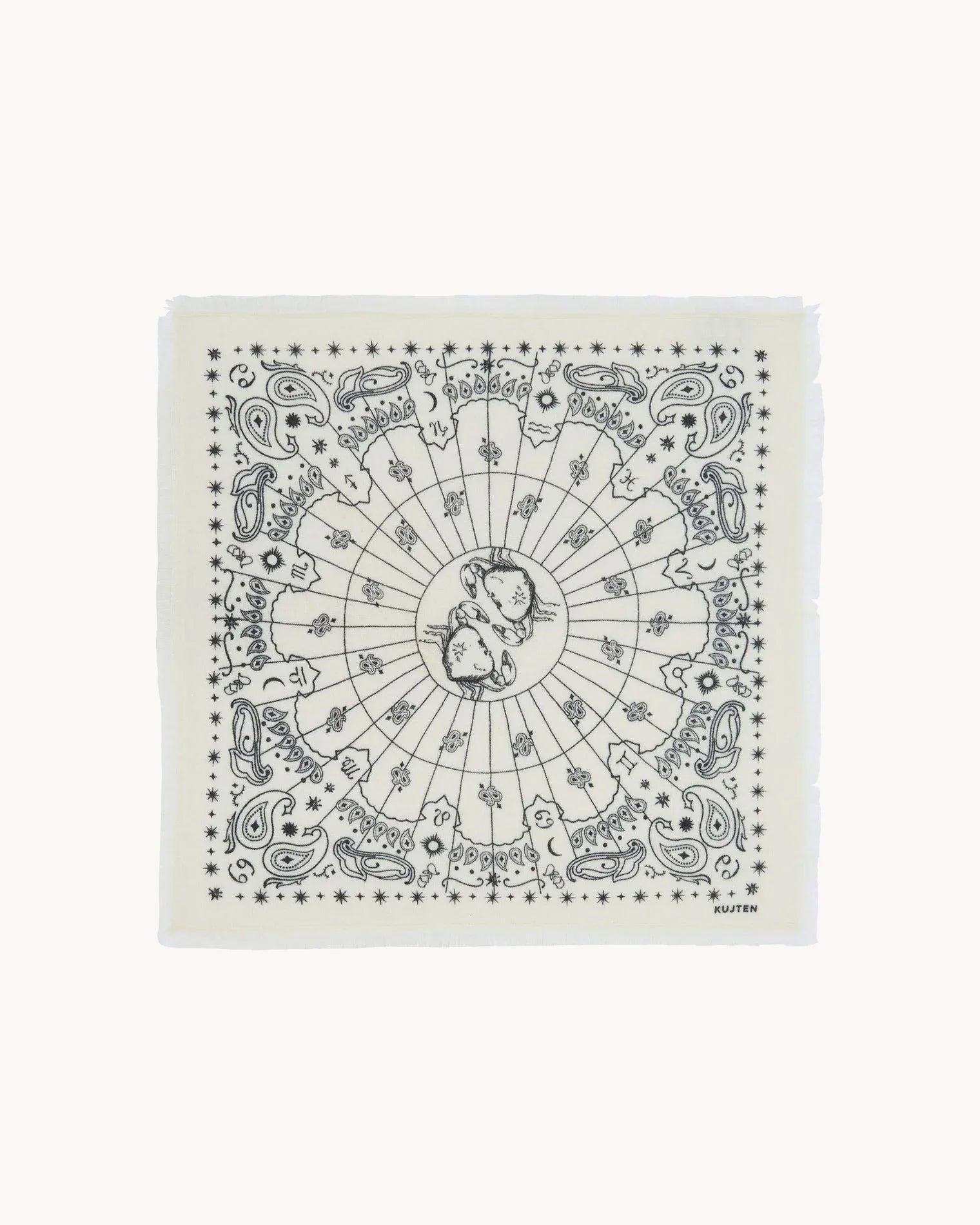 KUJTEN Small Bandana Hachi Sign Cancer - Yengeç Burcu Bandanası - My Suti