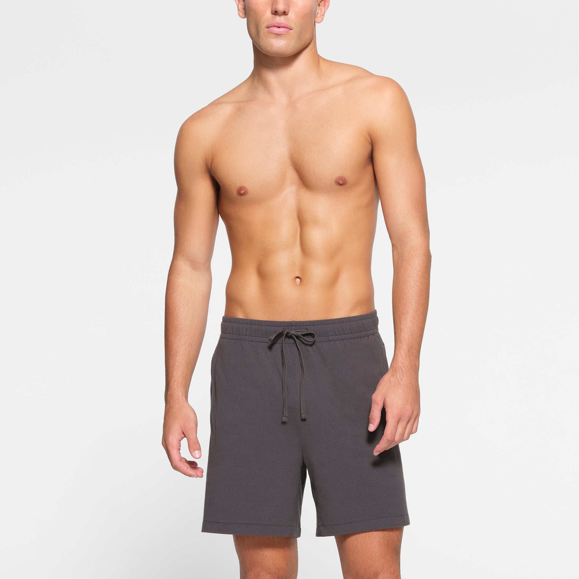 SKIMS JERSEY LOUNGE MENS RELAXED SHORT | ASH