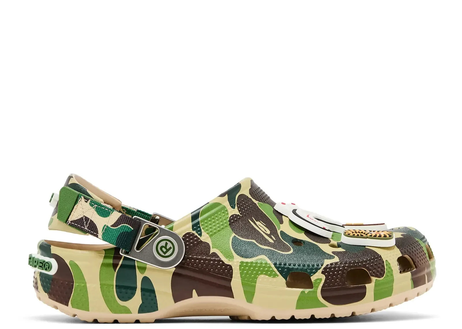 Crocs Classic Clog A Bathing Ape ABC Camo Green - My Suti
