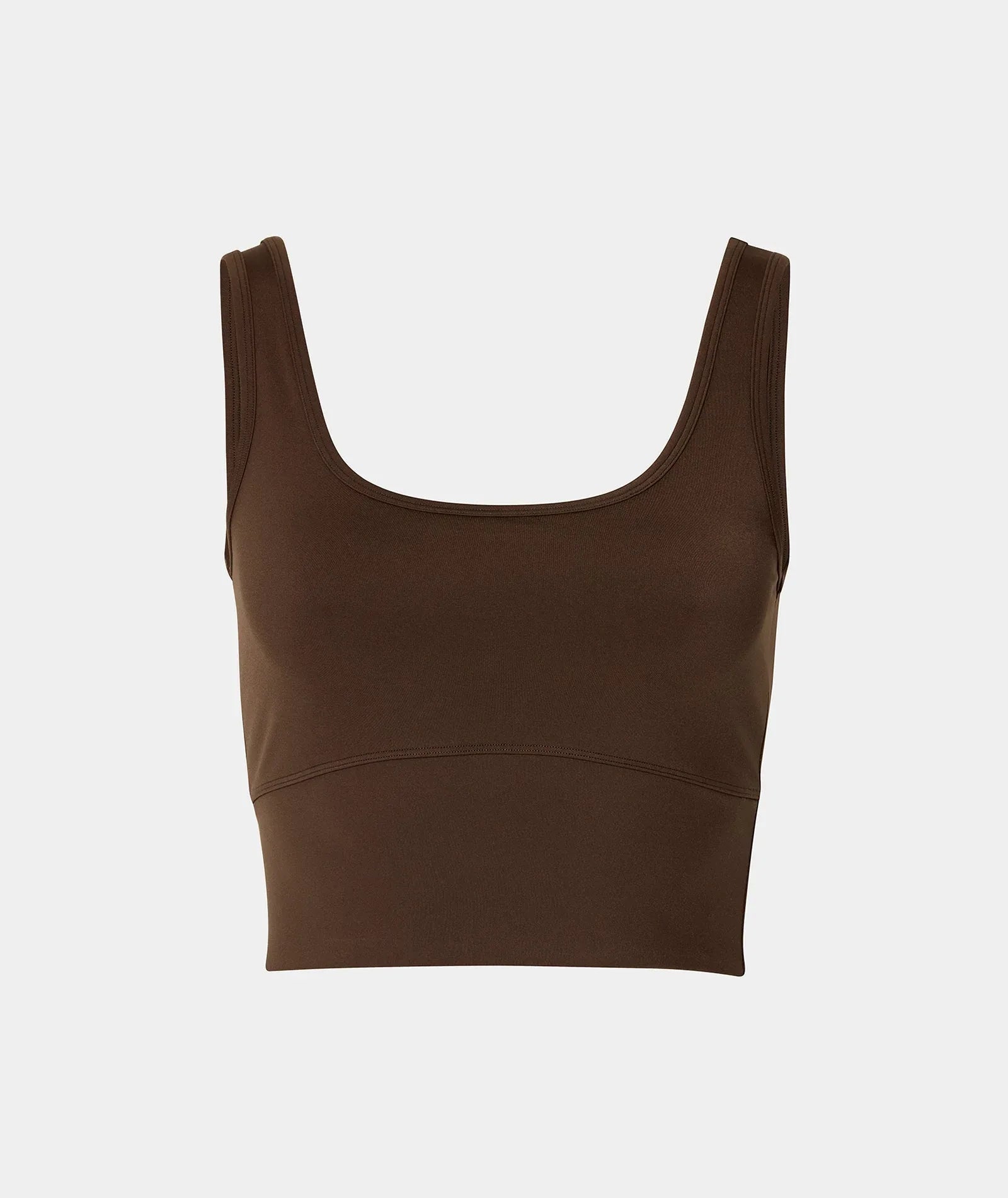 VEHLA CROPPED TANK - CHOC - Crop Atlet - My Suti