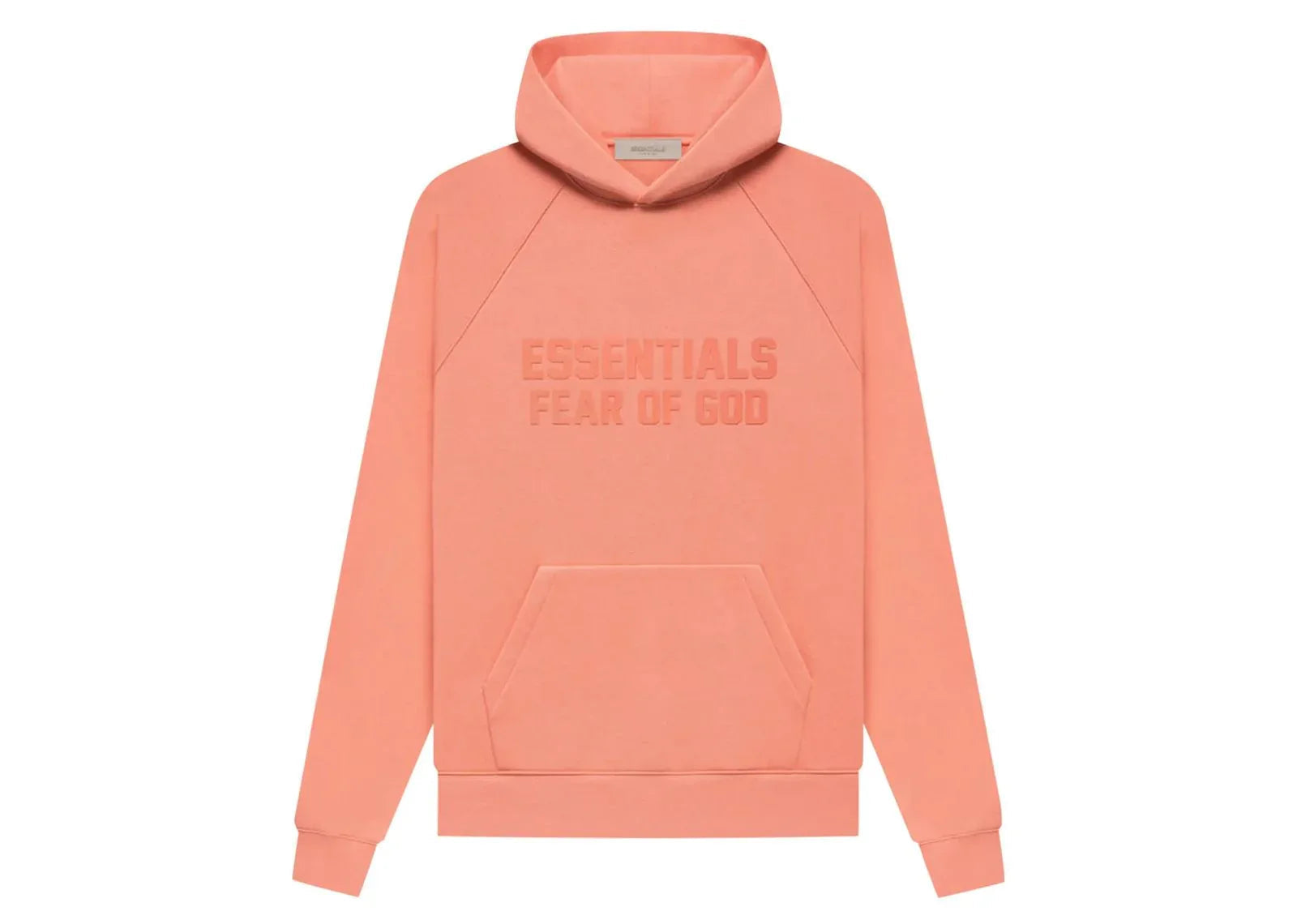 Fear of God Essentials Hoodie Coral - My Suti
