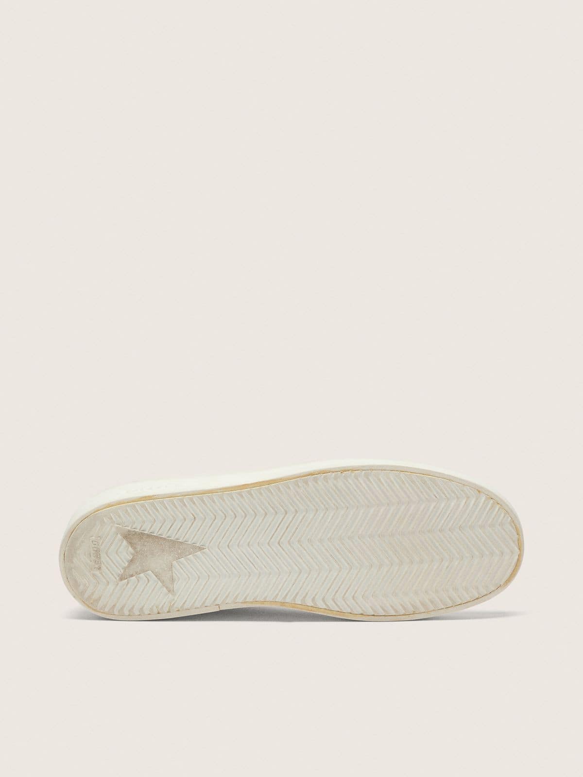 Golden Goose Women's Stardan in total white leather