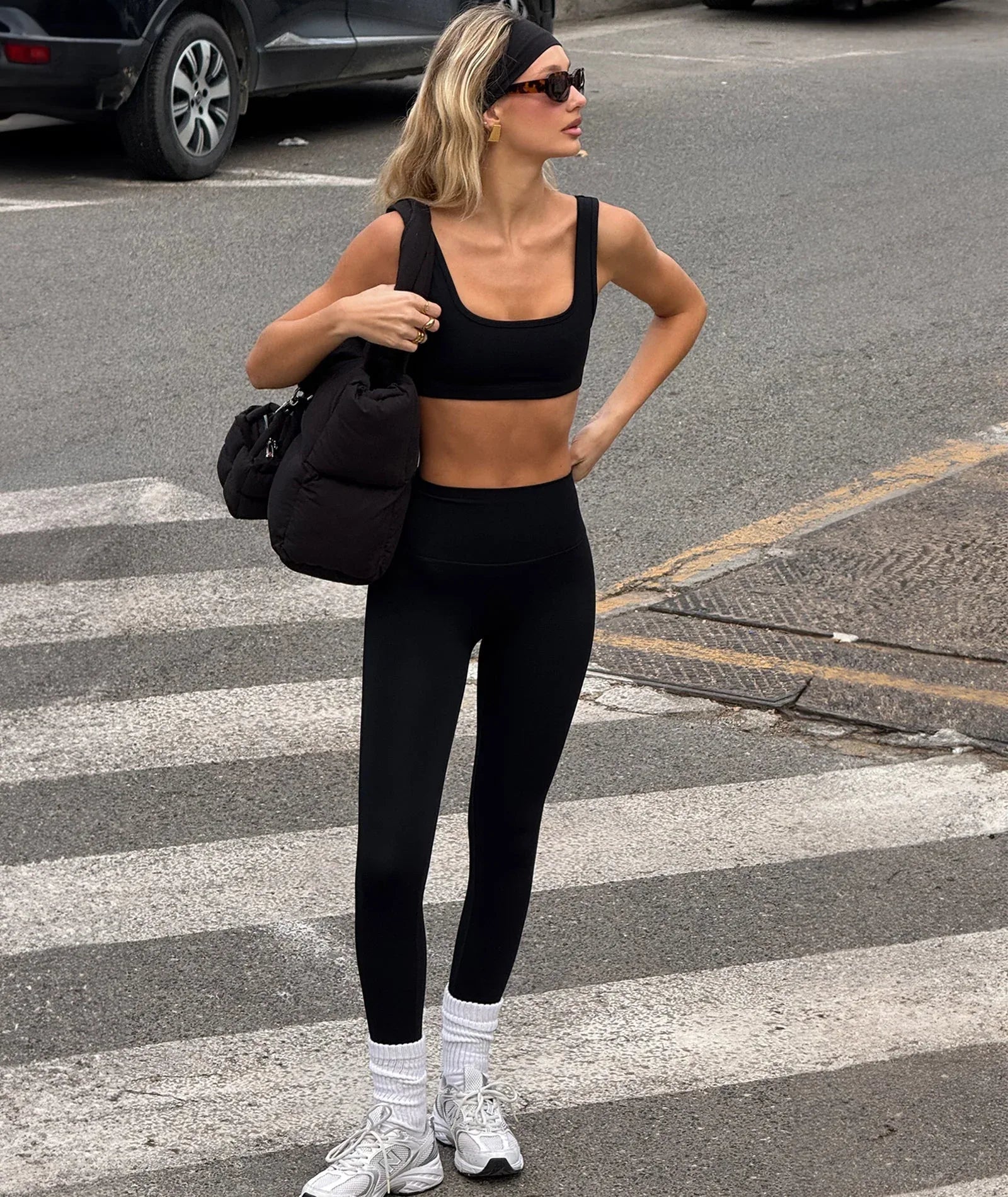 VEHLA LEGGINGS - BLACK - Tayt - My Suti