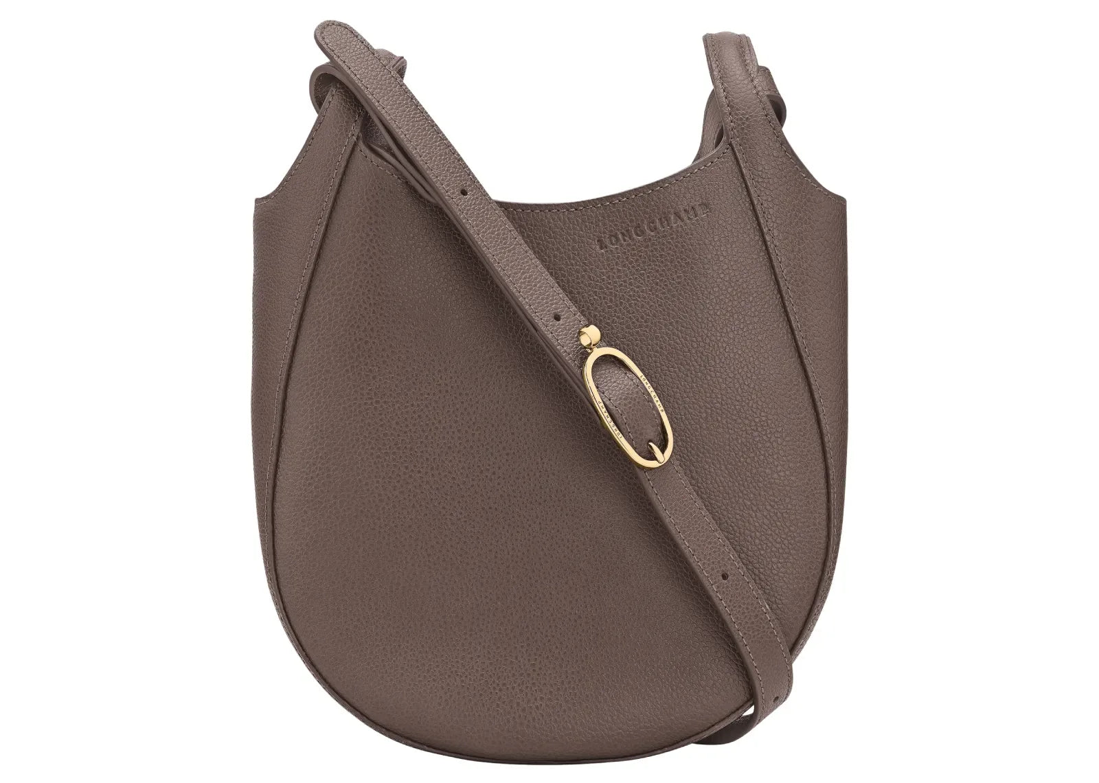 Longchamp Le Foulonné Small Crossbody Bag Taupe - My Suti