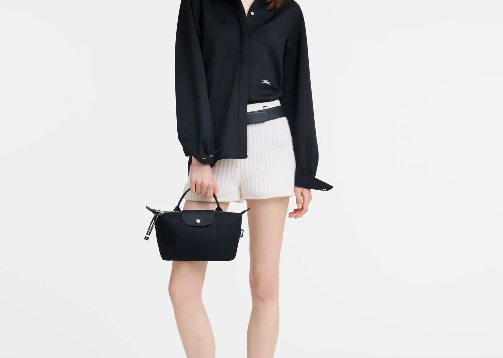 Longchamp Le Pliage Energy Pouch Black - My Suti