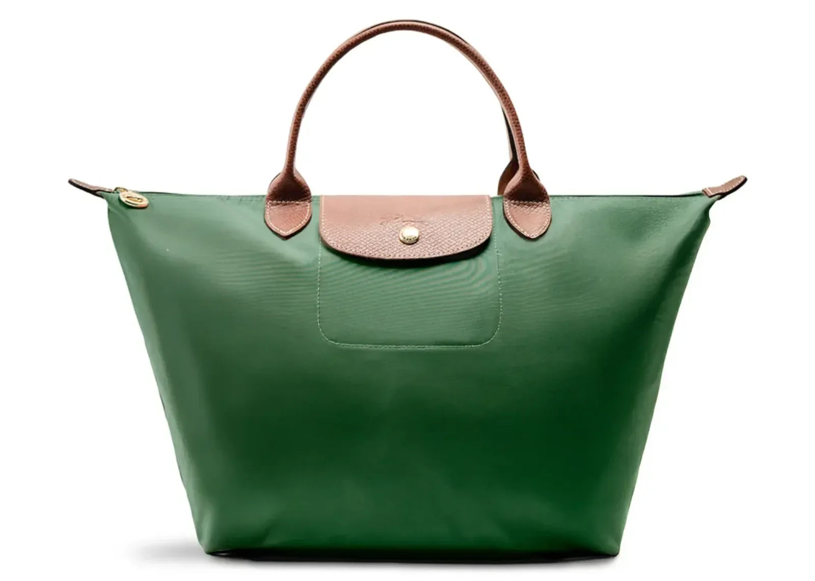 Longchamp Le Pliage Original Medium Handbag British Green - My Suti