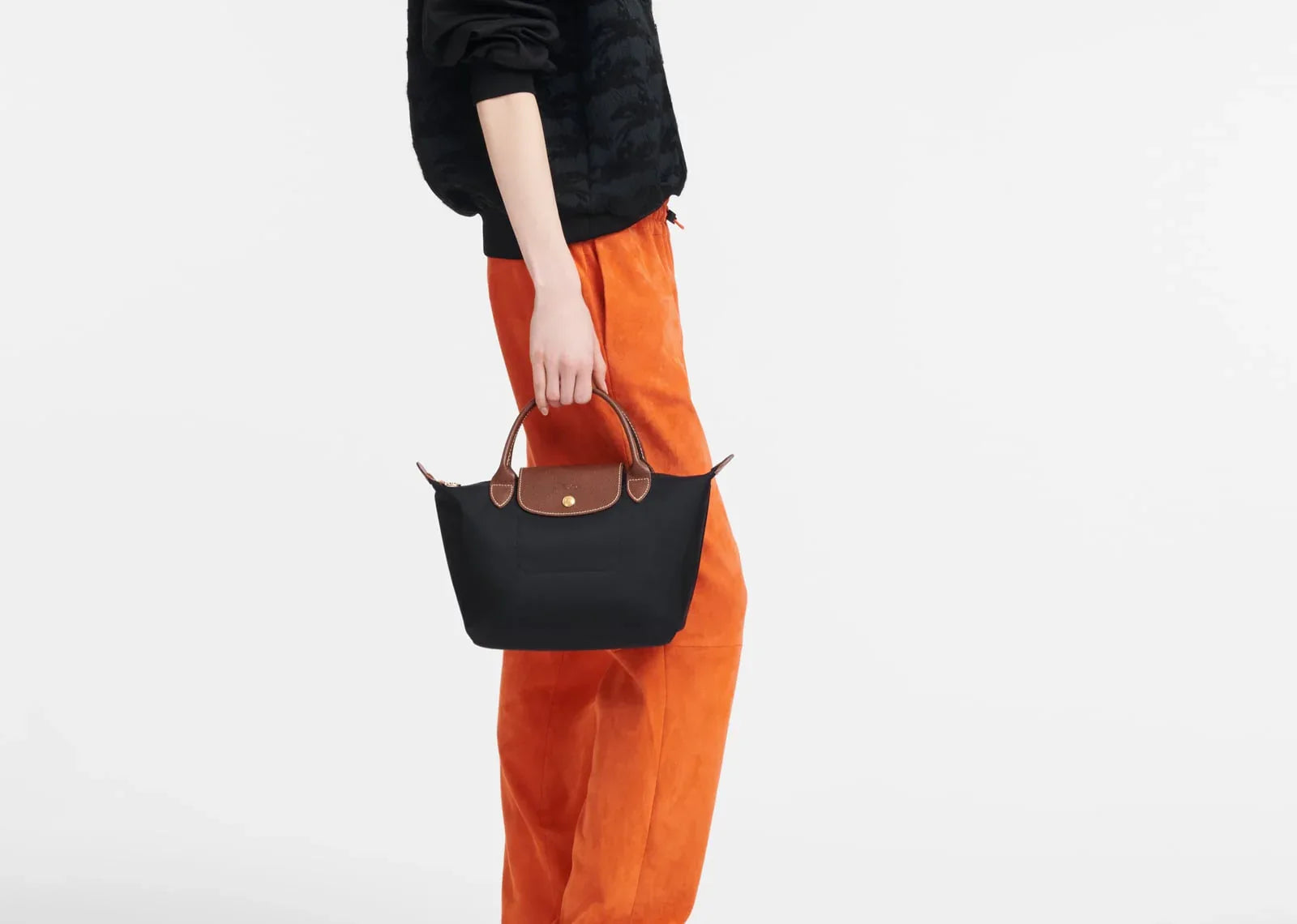 Longchamp Le Pliage Original Small Handbag Black - My Suti