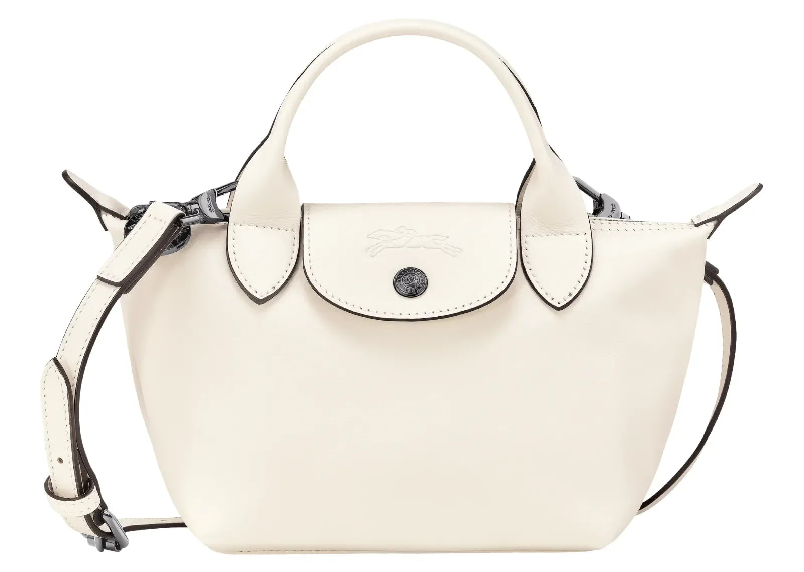 Longchamp Le Pliage Xtra XS Handbag Ecru - My Suti
