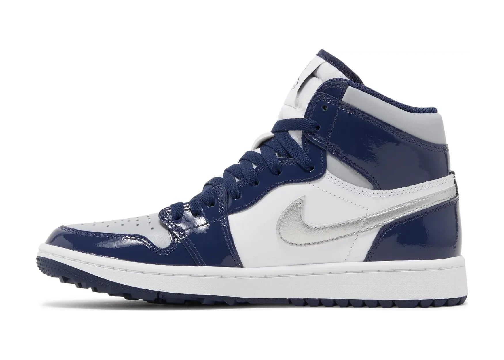 Nike Air Jordan 1 Retro High Golf Patent Midnight Navy - My Suti