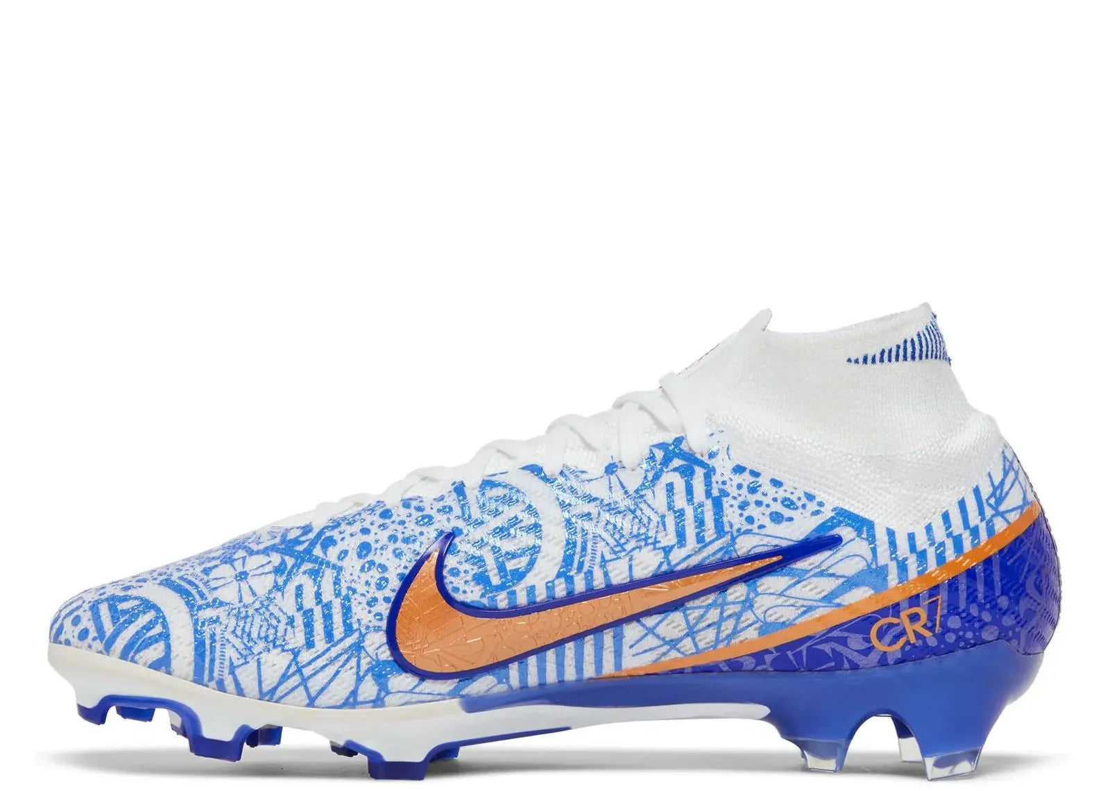 Nike Zoom Mercurial Superfly 9 Elite CR7 FG Azulejo - My Suti