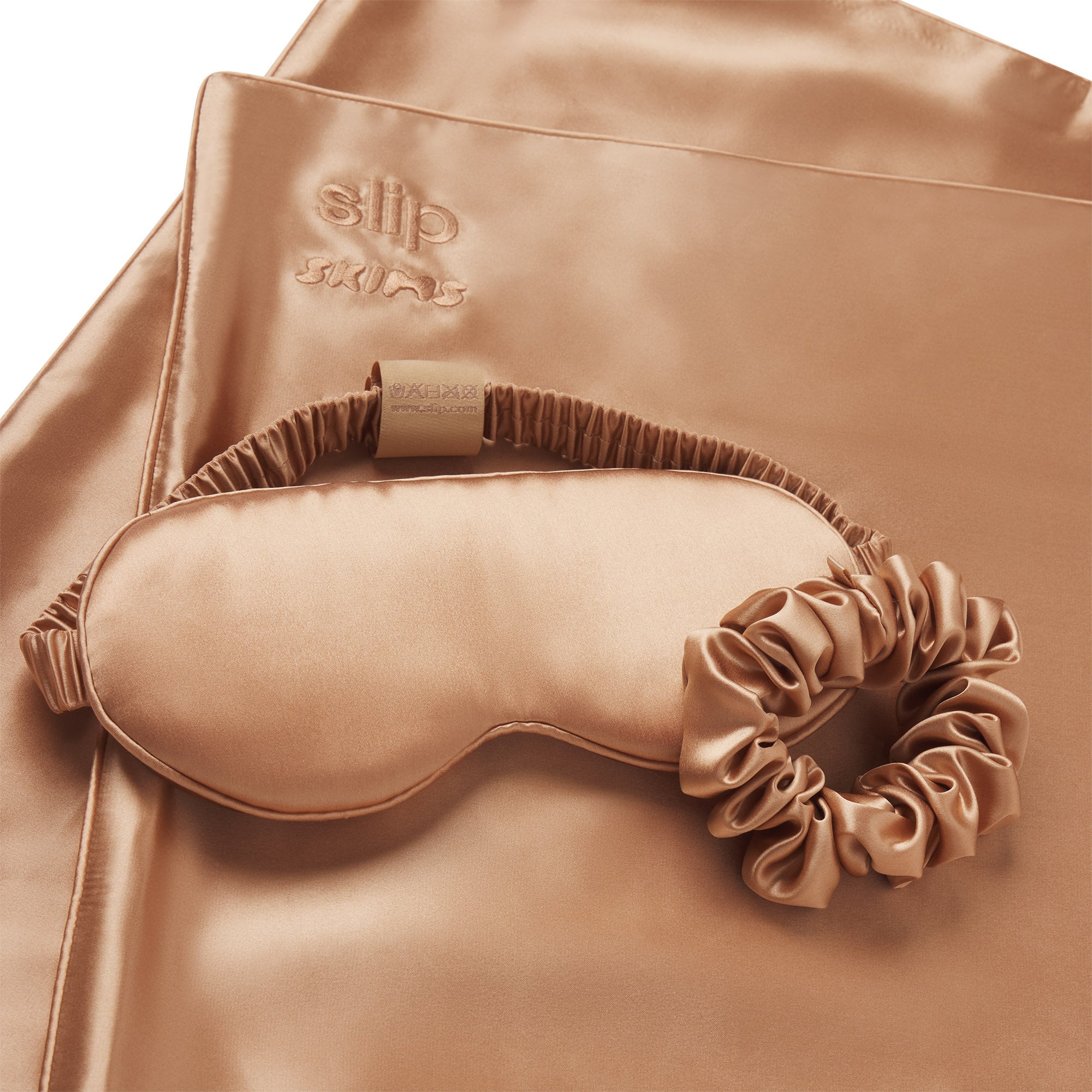 SLIP X SKIMS PURE SILK SIGNATURE GIFT SET | CLAY