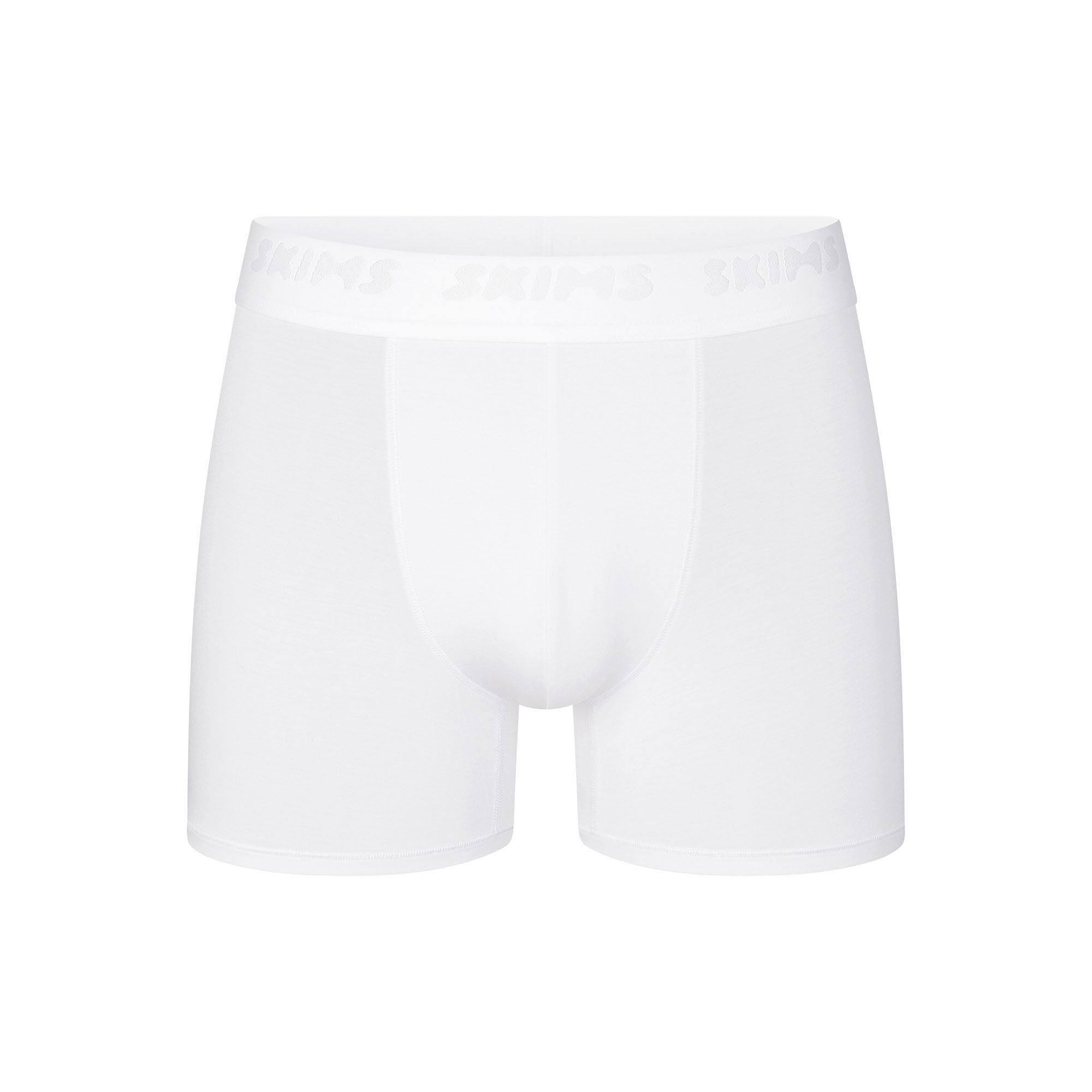 SKIMS STRETCH MENS 3" BOXER BRIEF | CHALK