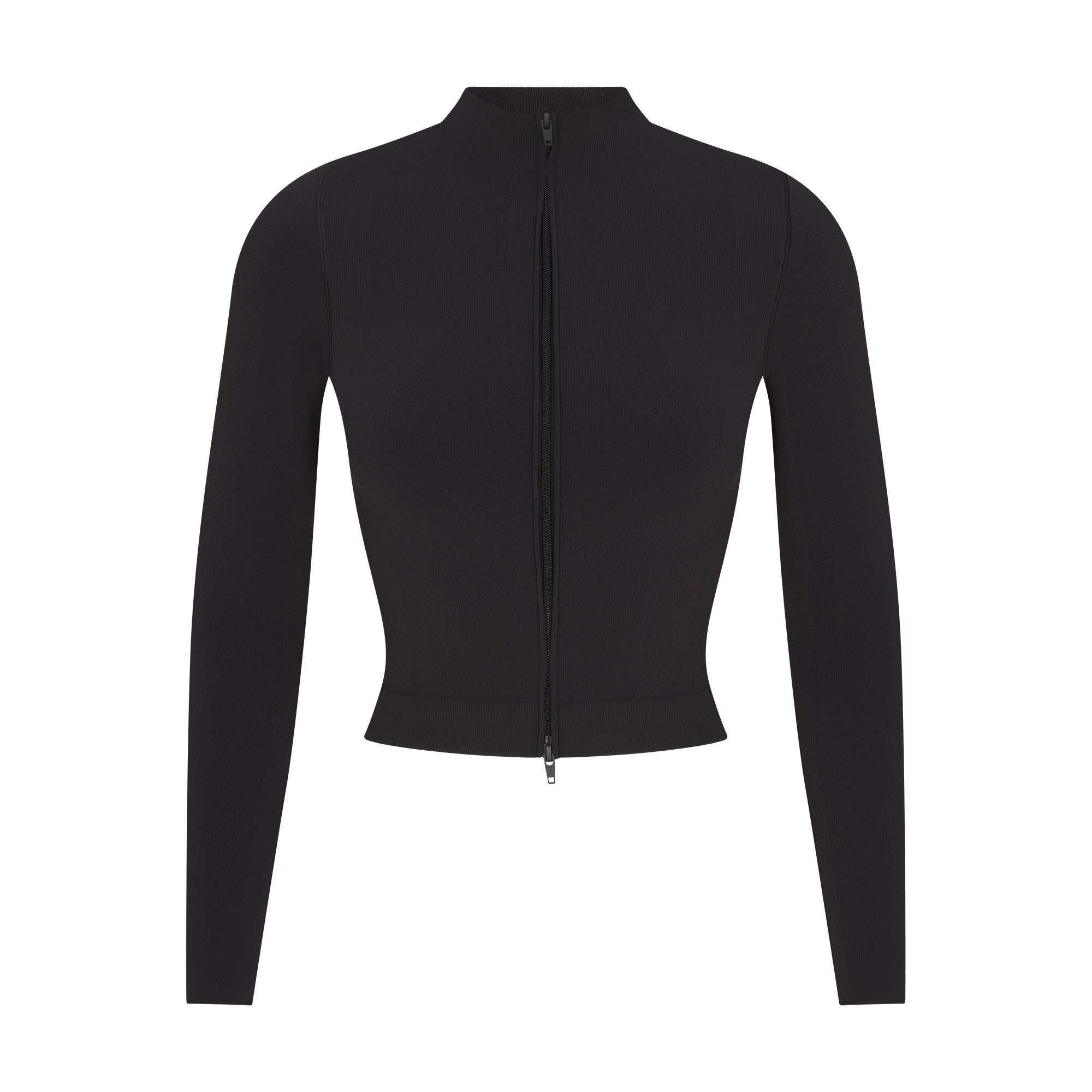 NikeSKIMS VINTAGE SEAMLESS FULL ZIP JACKET | OBSIDIAN