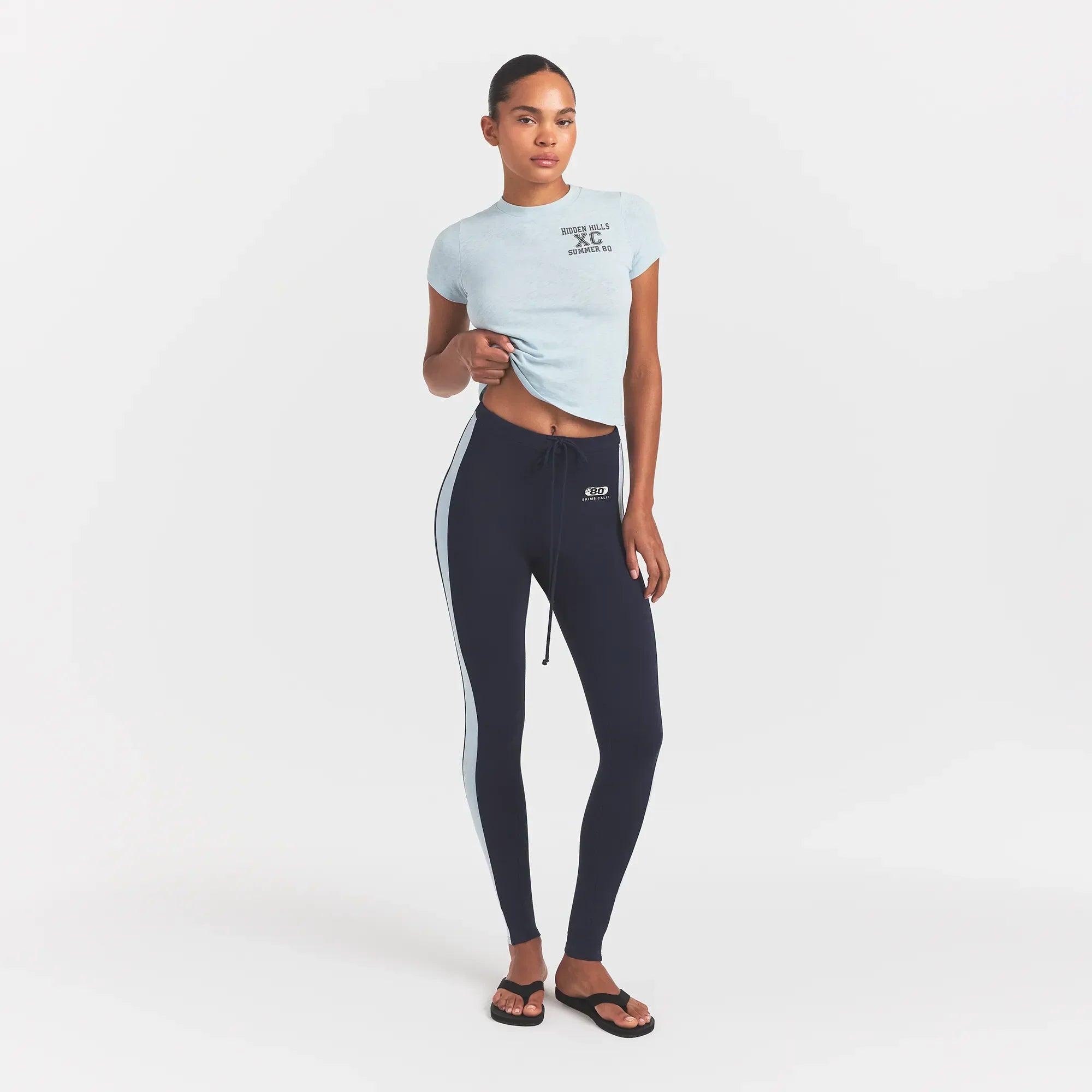 SKIMS WORN IN JERSEY T-SHIRT | OPAL HIDDEN HILLS