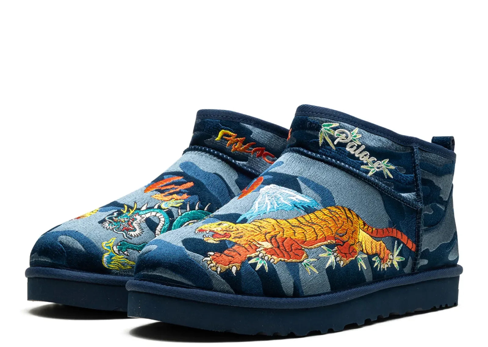 Ugg Classic Ultra Mini Boot Palace Navy Camo - My Suti