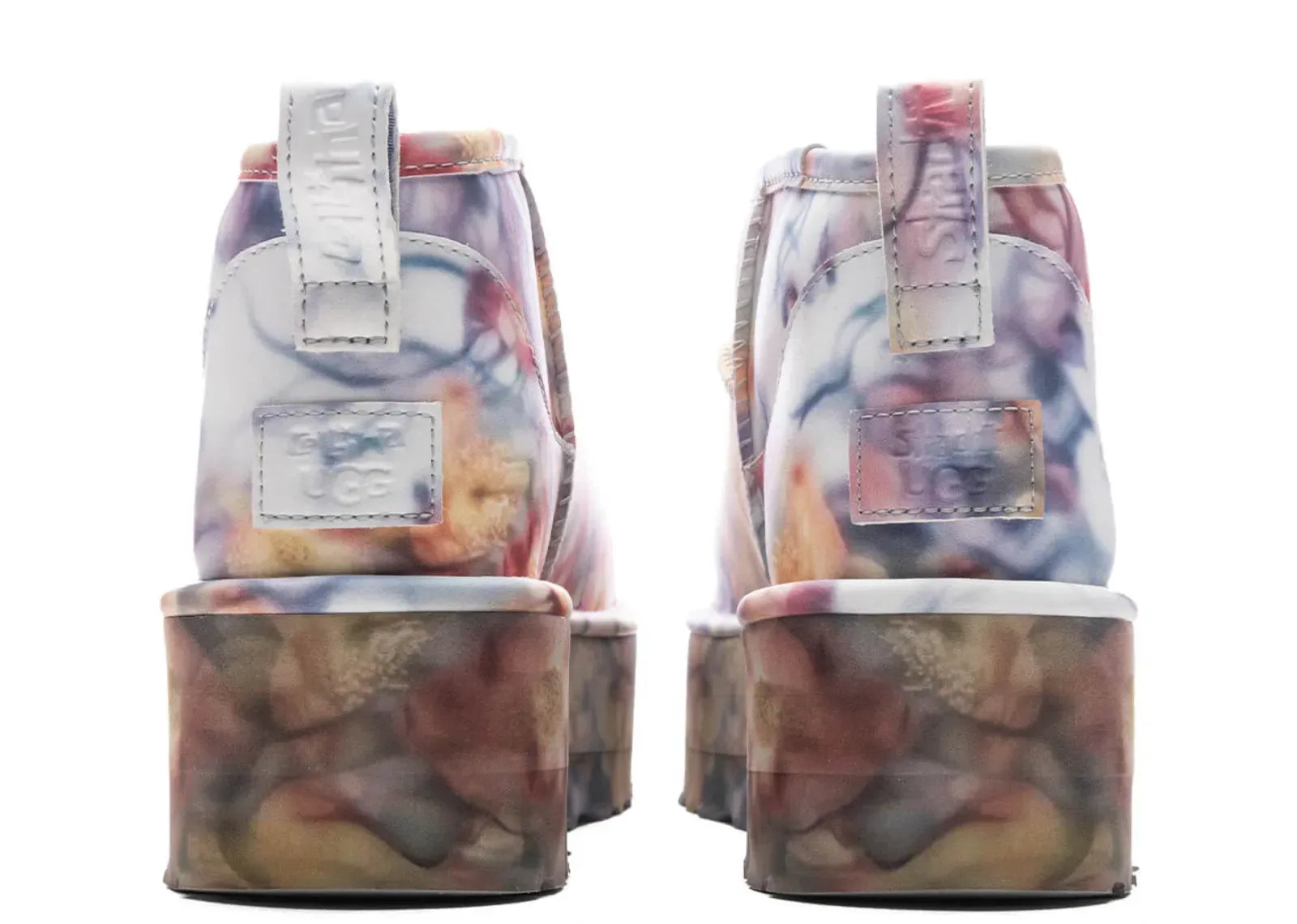 Ugg Classic Ultra Mini Platform Boot Collina Strada Light Blue Floral - My Suti