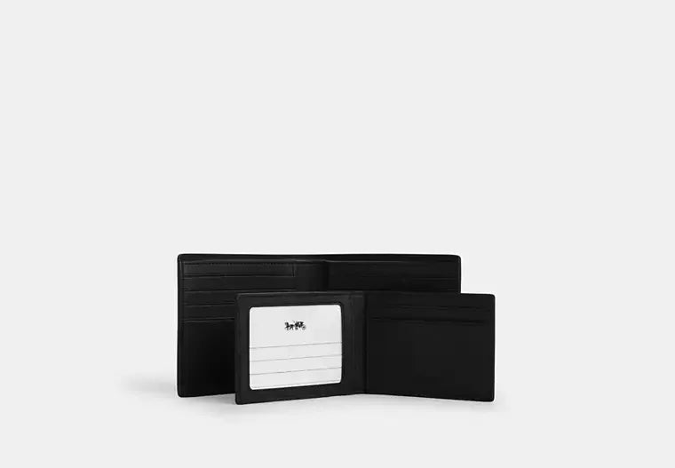 Coach 3 In 1 Wallet In Signature - Chalk & Black - My Suti