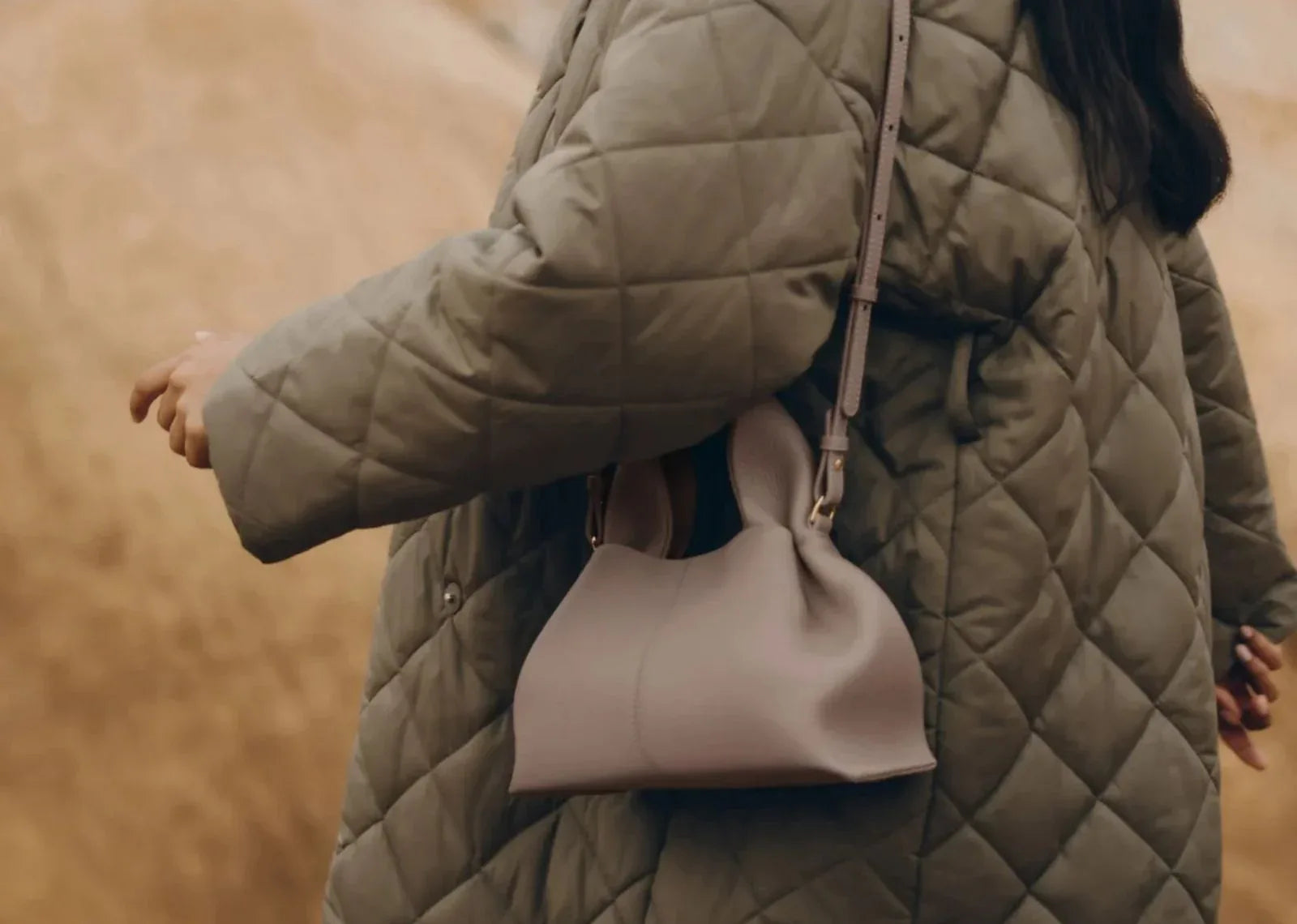 Polène Numéro Neuf Mini Edition Textured Taupe - My Suti