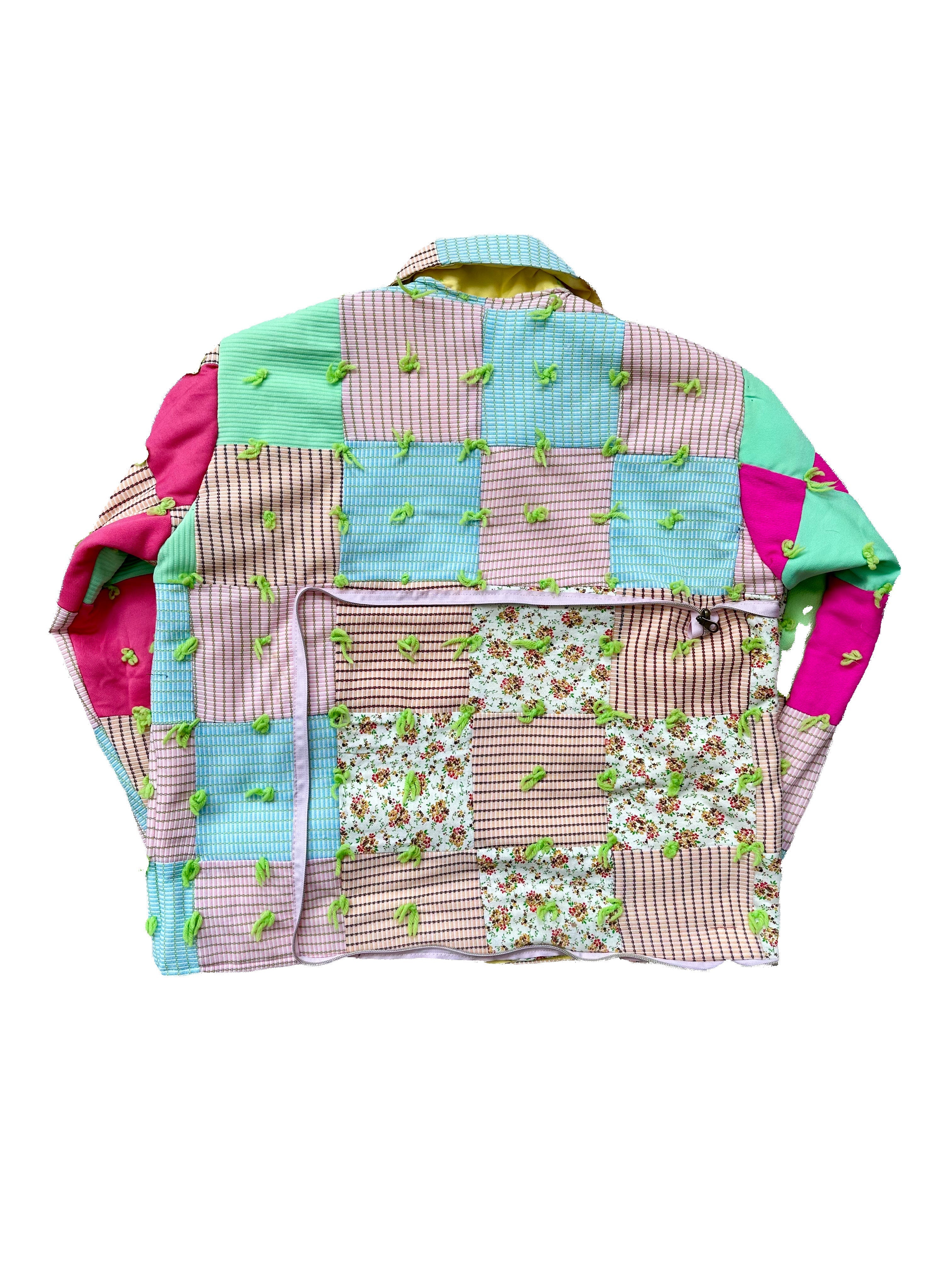 Cointel The Petal Grid Coat N Tote