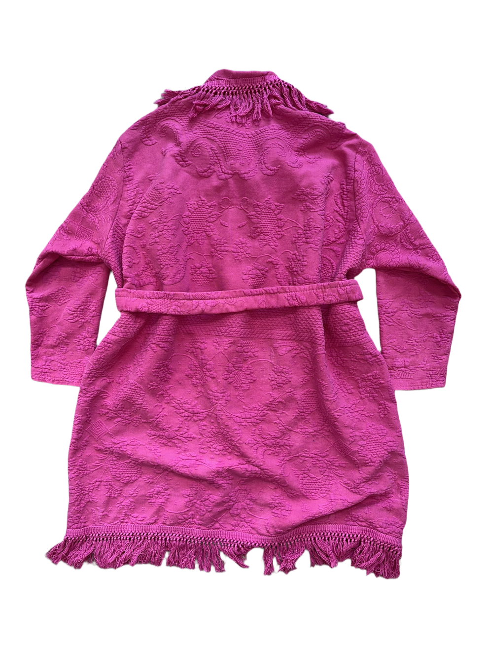 Cointel The Fuchsia Reliquary Trench Coat