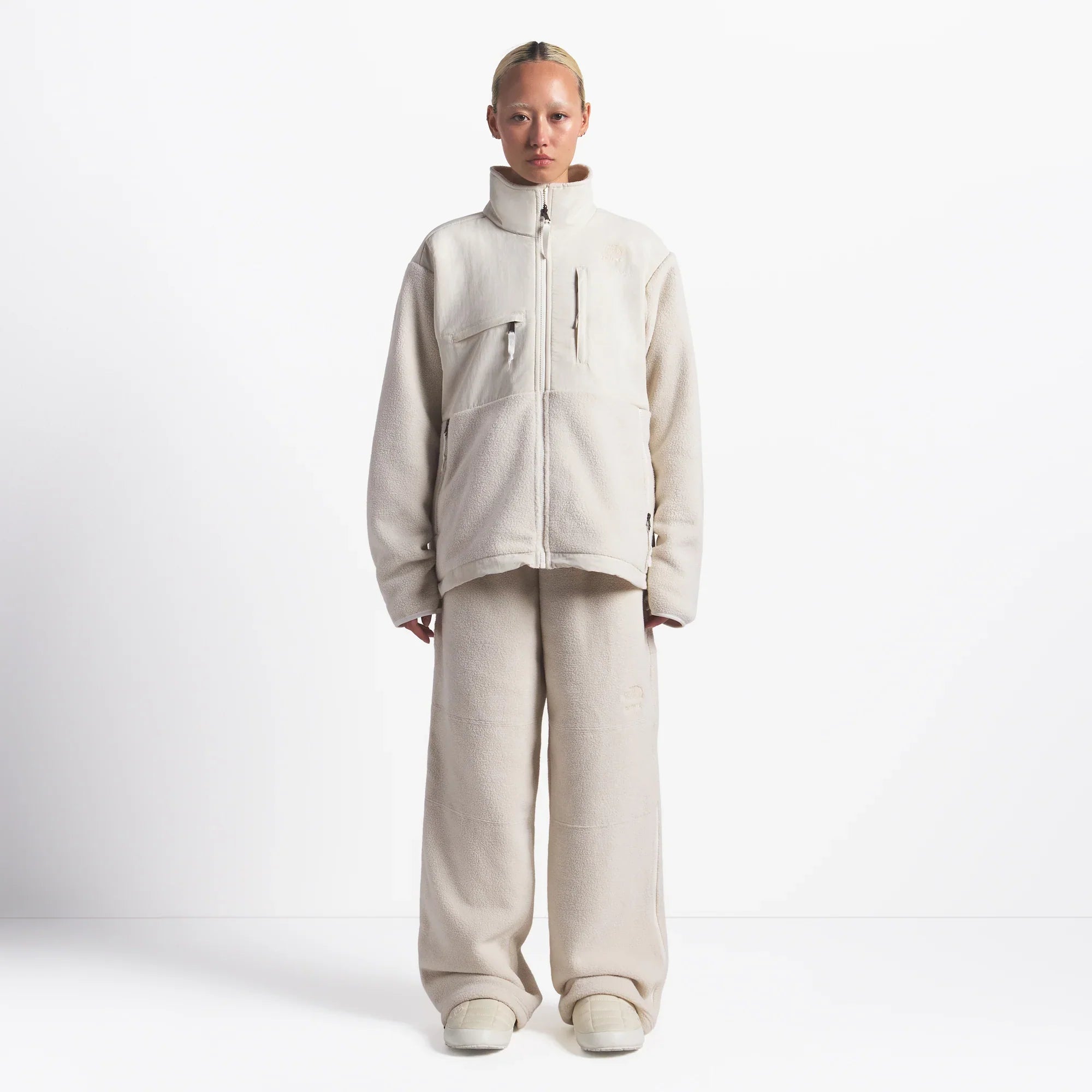 THE NORTH FACE X SKIMS 1995 DENALI FLEECE JACKET | BONE