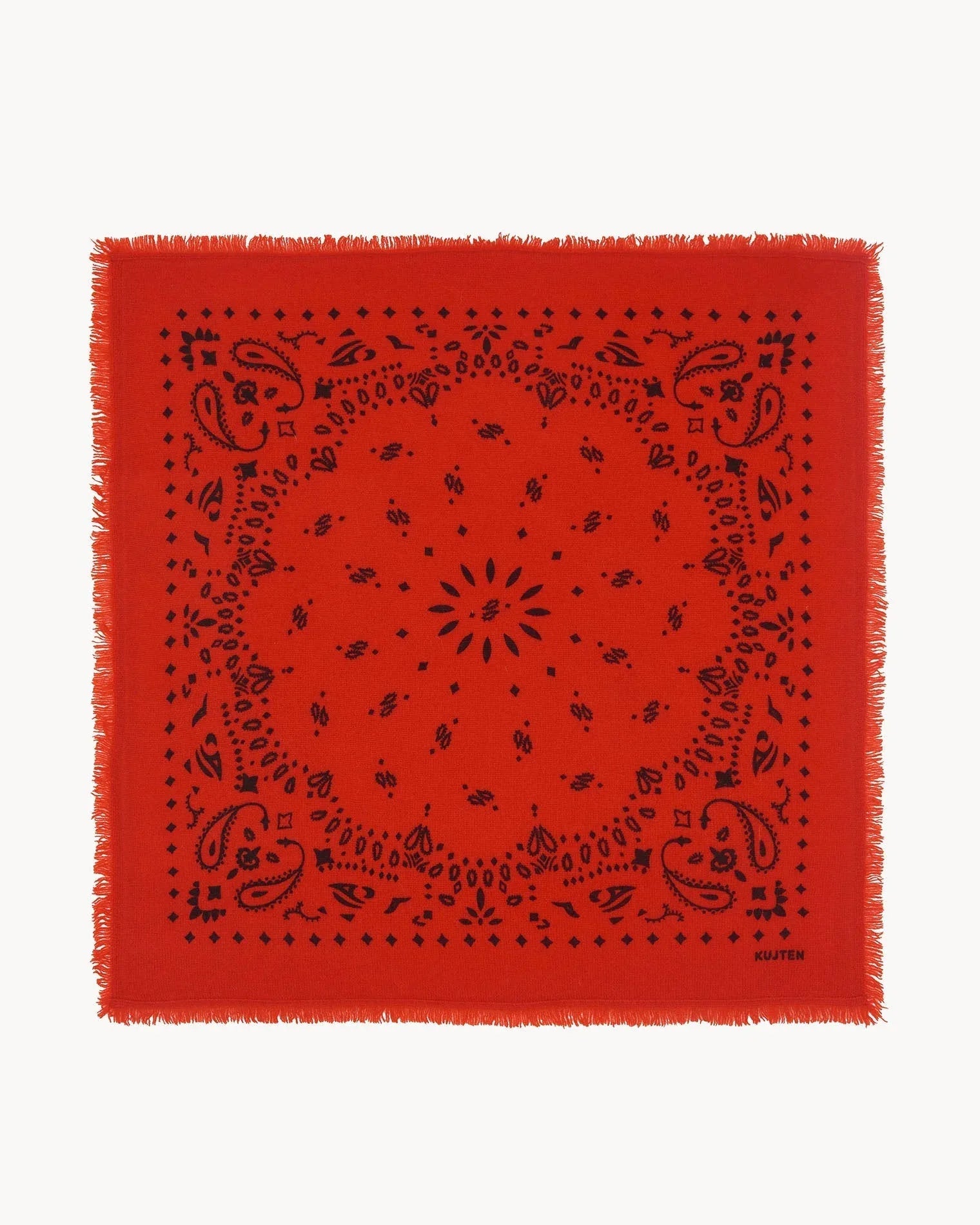 KUJTEN Bandana Hachiko Red Orange - Bandana - My Suti