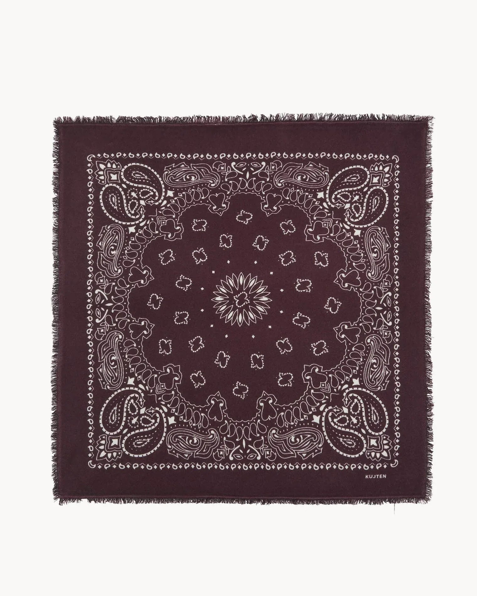 KUJTEN Bandana Hachiko Burgundy - Bandana - My Suti