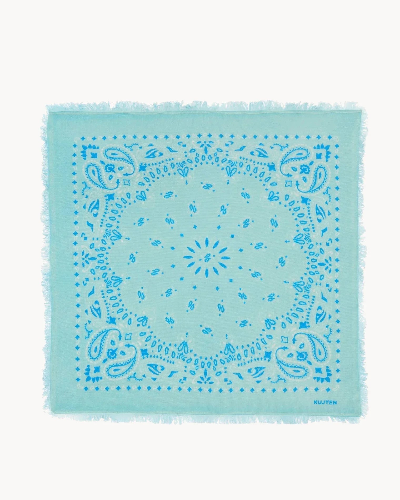 KUJTEN Large Bandana Hachiko Bico Blue Green - Bandana - My Suti