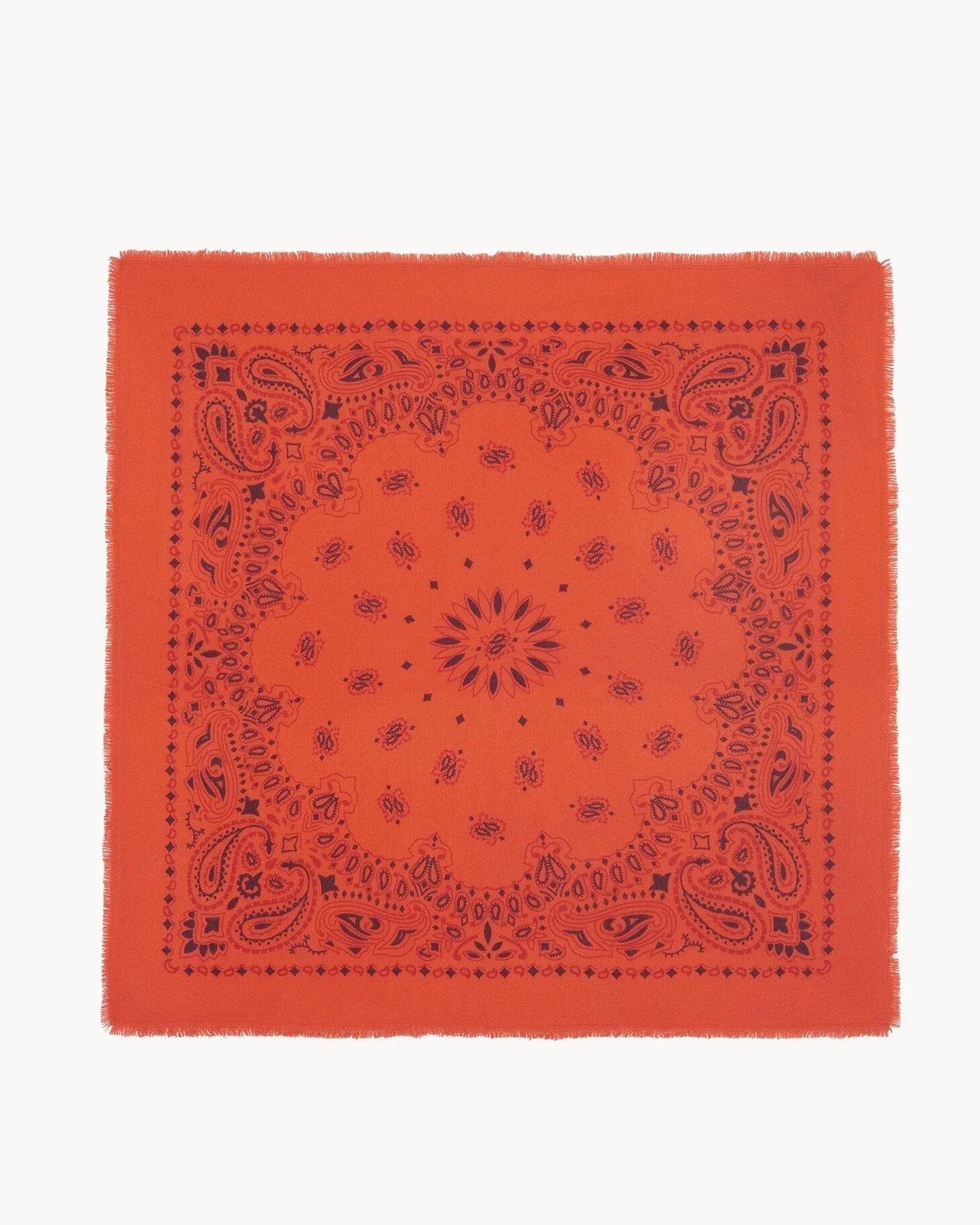 KUJTEN Large Bandana Hachiko Bico Hibiscus Orange - Bandana - My Suti