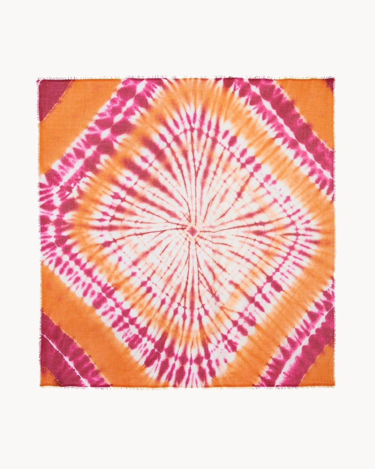 KUJTEN Very Large Bandana Effy Sunny Neon Pink - Bandana - My Suti