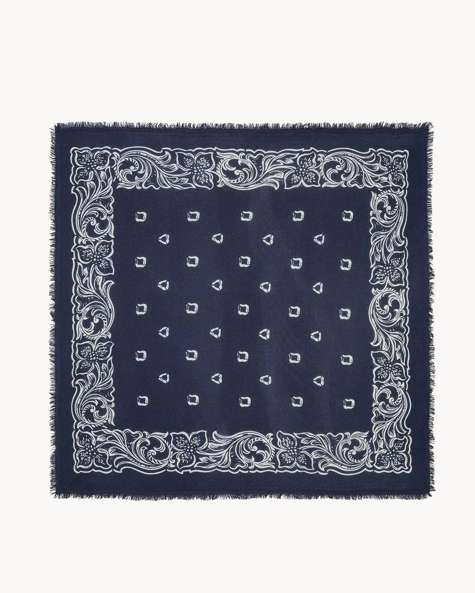 KUJTEN Large Bandana Hawai Dark Navy Blue - Bandana - My Suti