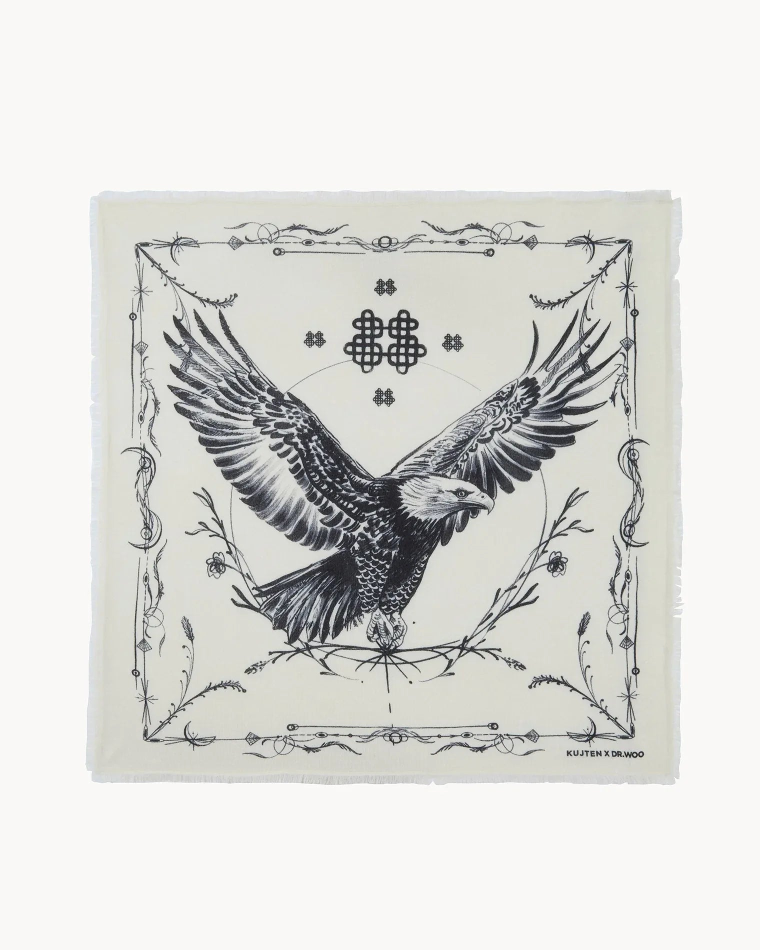 KUJTEN Large Bandana Washi White - Bandana - My Suti