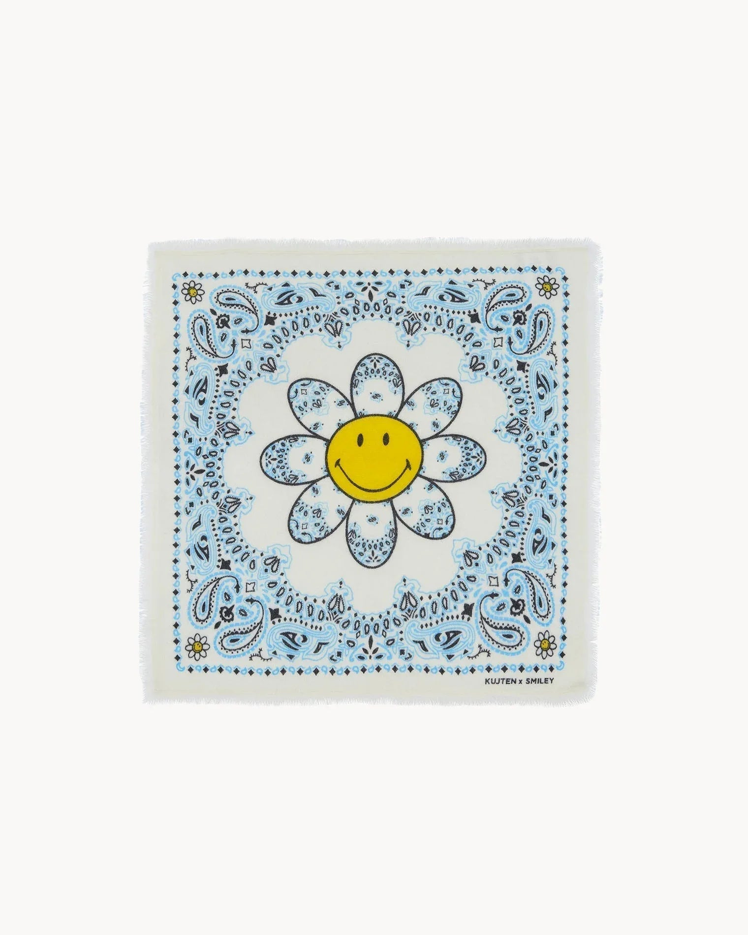 KUJTEN Bandana Hachi Bico Smiley Glacier Blue - Bandana - My Suti