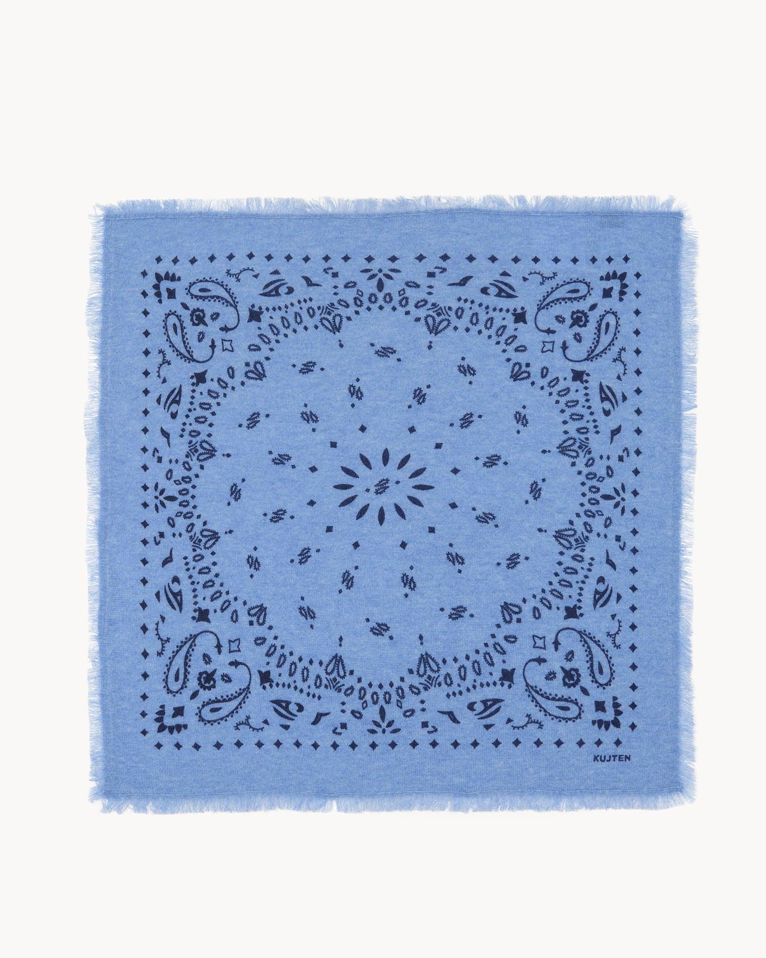 KUJTEN Bandana Hachiko Denim Blue - Bandana - My Suti
