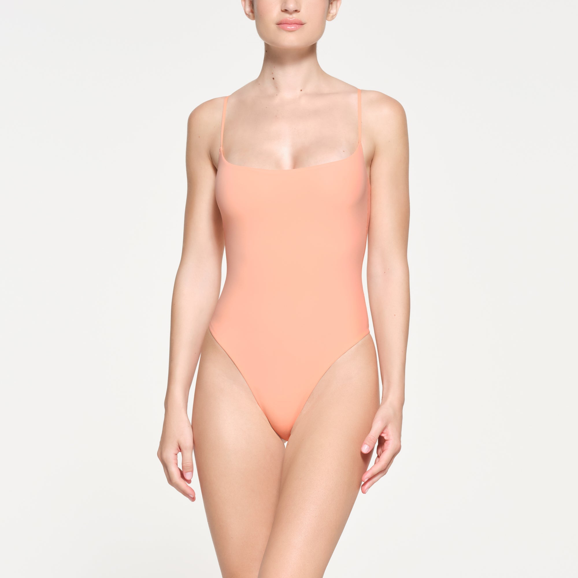 SKIMS FITS EVERYBODY CAMI BODYSUIT | FADED NECTAR