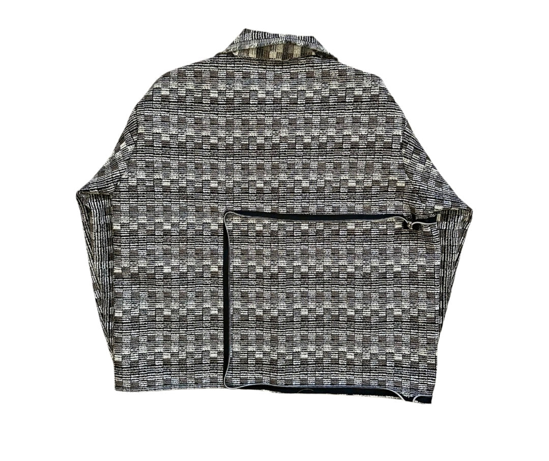 Cointel The Static Grid Coat N Tote